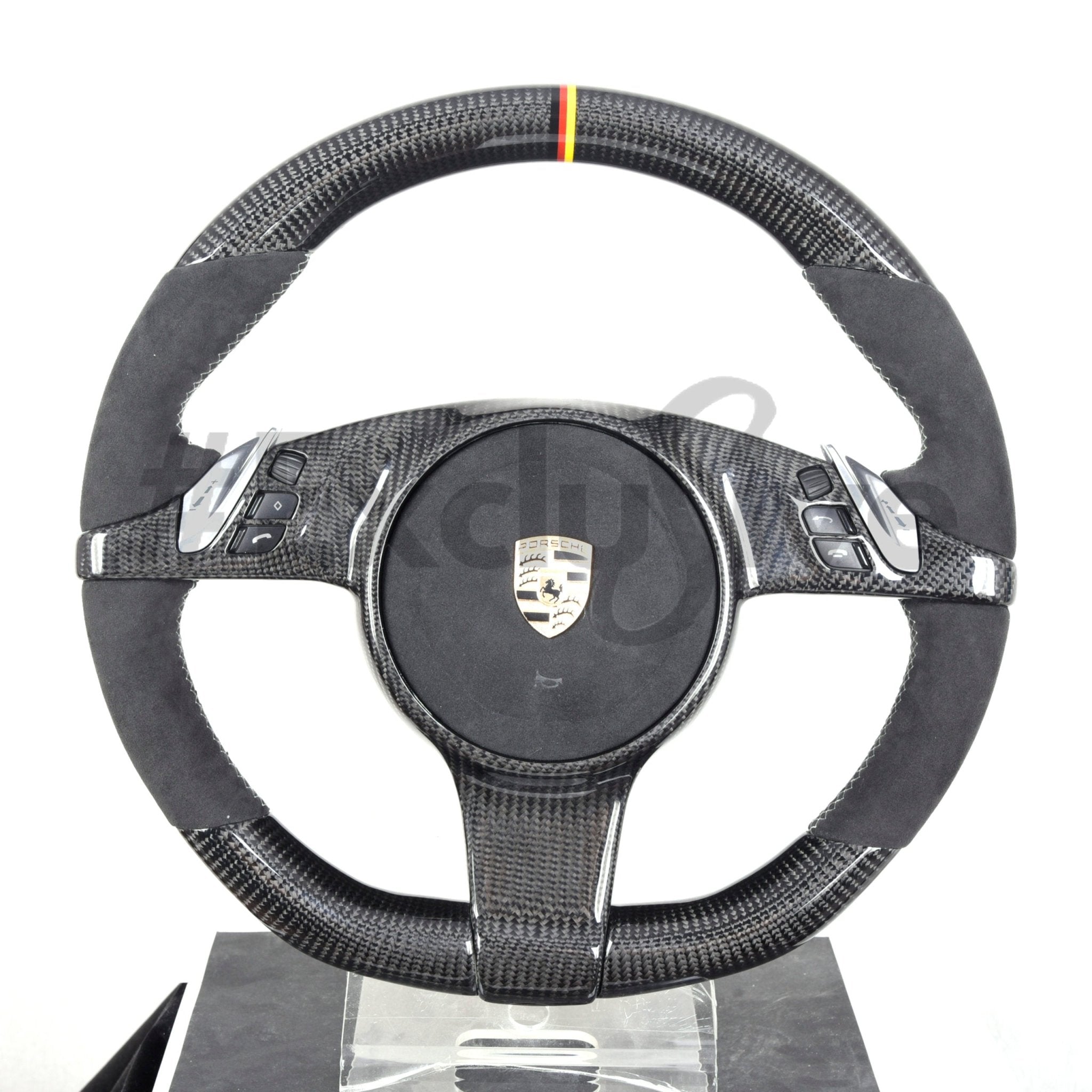 2009-2016 Porsche 911 (991.1) / Boxster (987.2 981) / Cayman (981) / Cayenne (958) / Panamera (970) PDK Custom Steering Wheel by Exclusive Steering - Rapid Vehicles