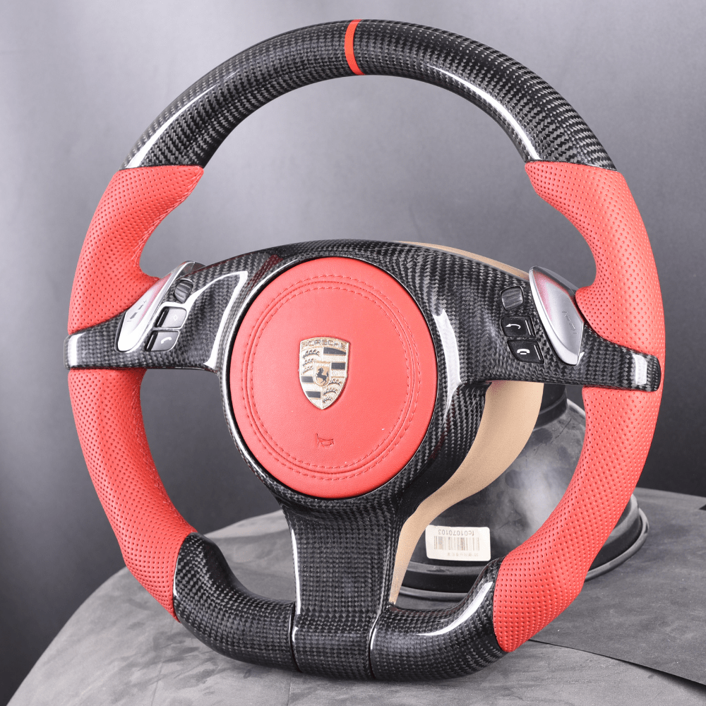 2009-2016 Porsche 911 (991.1) / Boxster (987.2 981) / Cayman (981) / Cayenne (958) / Panamera (970) PDK Custom Steering Wheel by Exclusive Steering - Rapid Vehicles