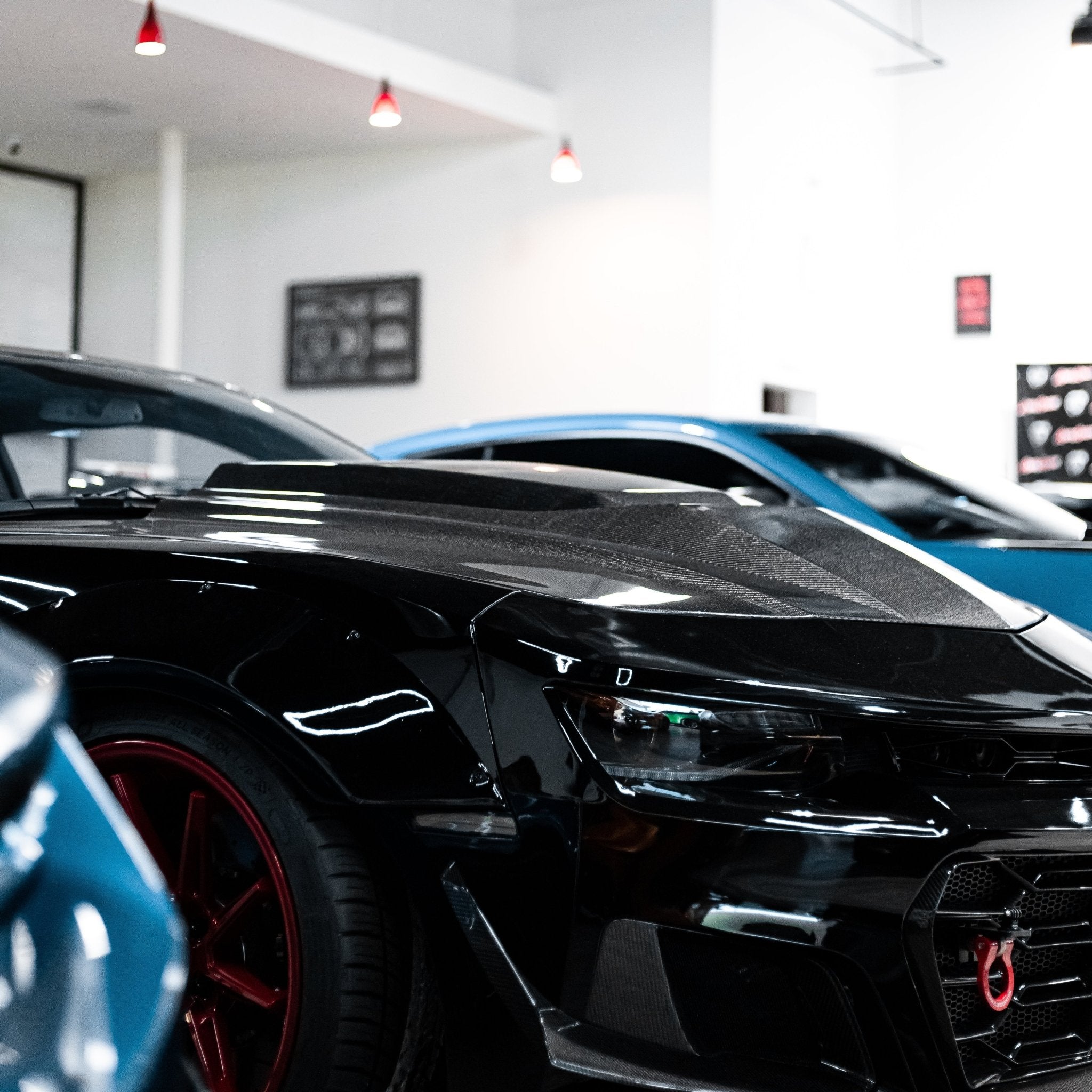 2010-2015 Chevy Camaro Type-ZR Carbon Fiber Double Sided Hood - Rapid Vehicles
