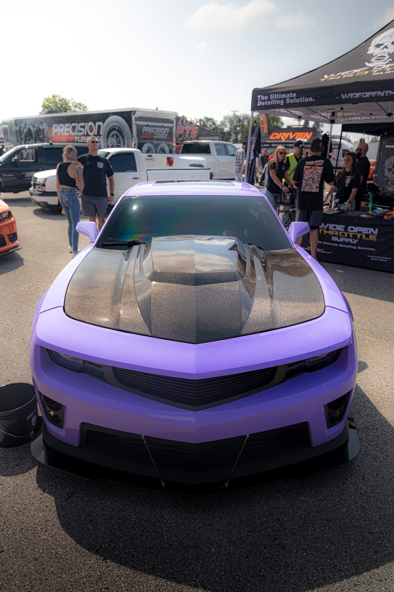 2010-2015 Chevy Camaro Type-ZR Carbon Fiber Double Sided Hood - Rapid Vehicles