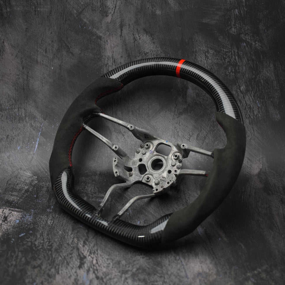 2014-2020 Porsche 911 (991.2) / GT3/GT3RS(991) / 718 Boxster/Cayman (982) / Cayenne (958.2) / Panamera (971) / Macan(95B) | Custom Steering Wheel by Exclusive Steering - Rapid Vehicles