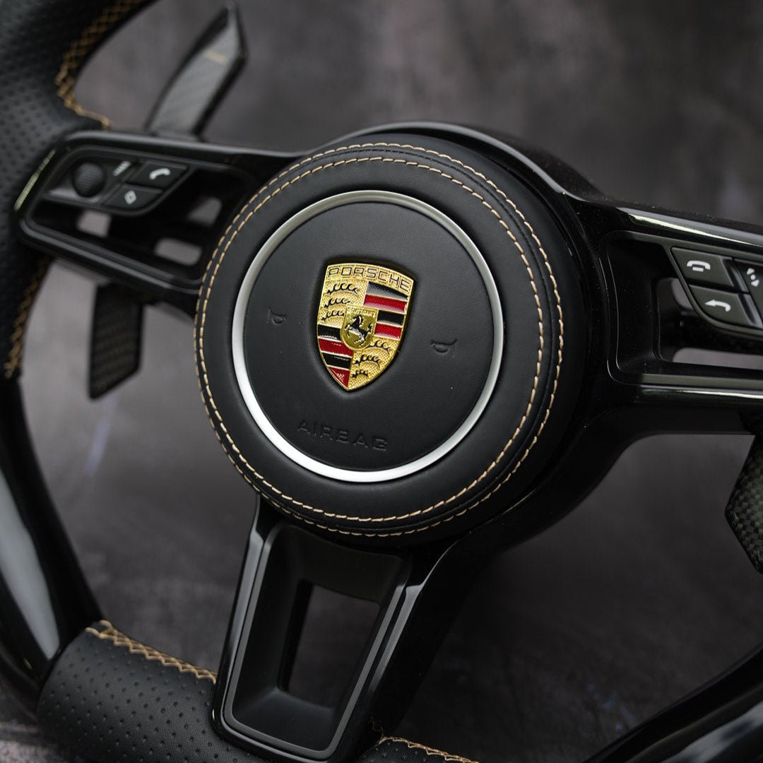 2014-2020 Porsche 911 (991.2) / GT3/GT3RS(991) / 718 Boxster/Cayman (982) / Cayenne (958.2) / Panamera (971) / Macan(95B) | Custom Steering Wheel by Exclusive Steering - Rapid Vehicles