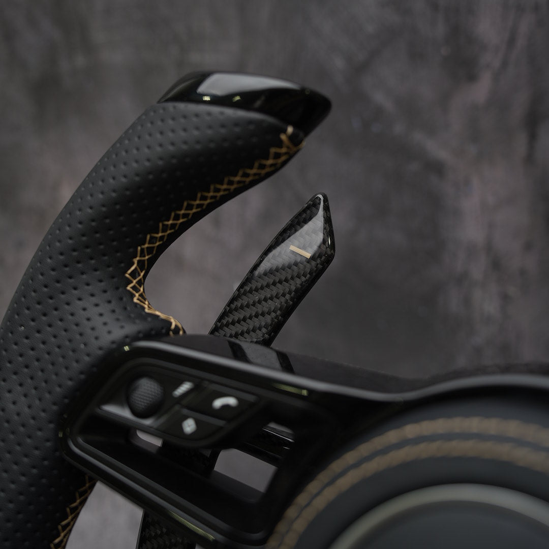 2014-2020 Porsche 911 (991.2) / GT3/GT3RS(991) / 718 Boxster/Cayman (982) / Cayenne (958.2) / Panamera (971) / Macan(95B) | Custom Steering Wheel by Exclusive Steering - Rapid Vehicles