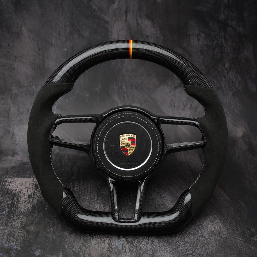 2014-2020 Porsche 911 (991.2) / GT3/GT3RS(991) / 718 Boxster/Cayman (982) / Cayenne (958.2) / Panamera (971) / Macan(95B) | Custom Steering Wheel by Exclusive Steering - Rapid Vehicles