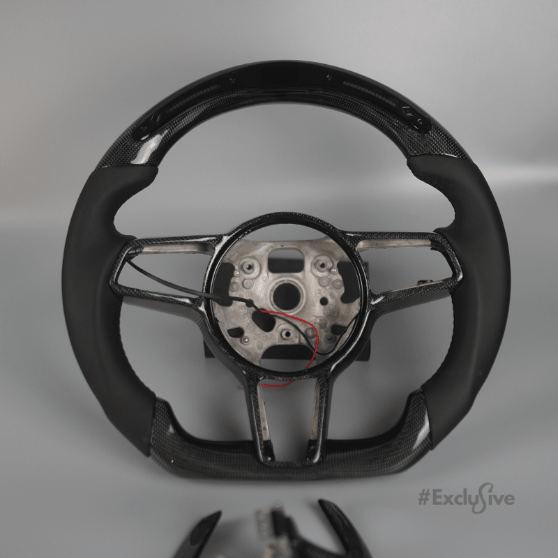 2014-2020 Porsche 911 (991.2) / GT3/GT3RS(991) / 718 Boxster/Cayman (982) / Cayenne (958.2) / Panamera (971) / Macan(95B) | Custom Steering Wheel by Exclusive Steering - Rapid Vehicles