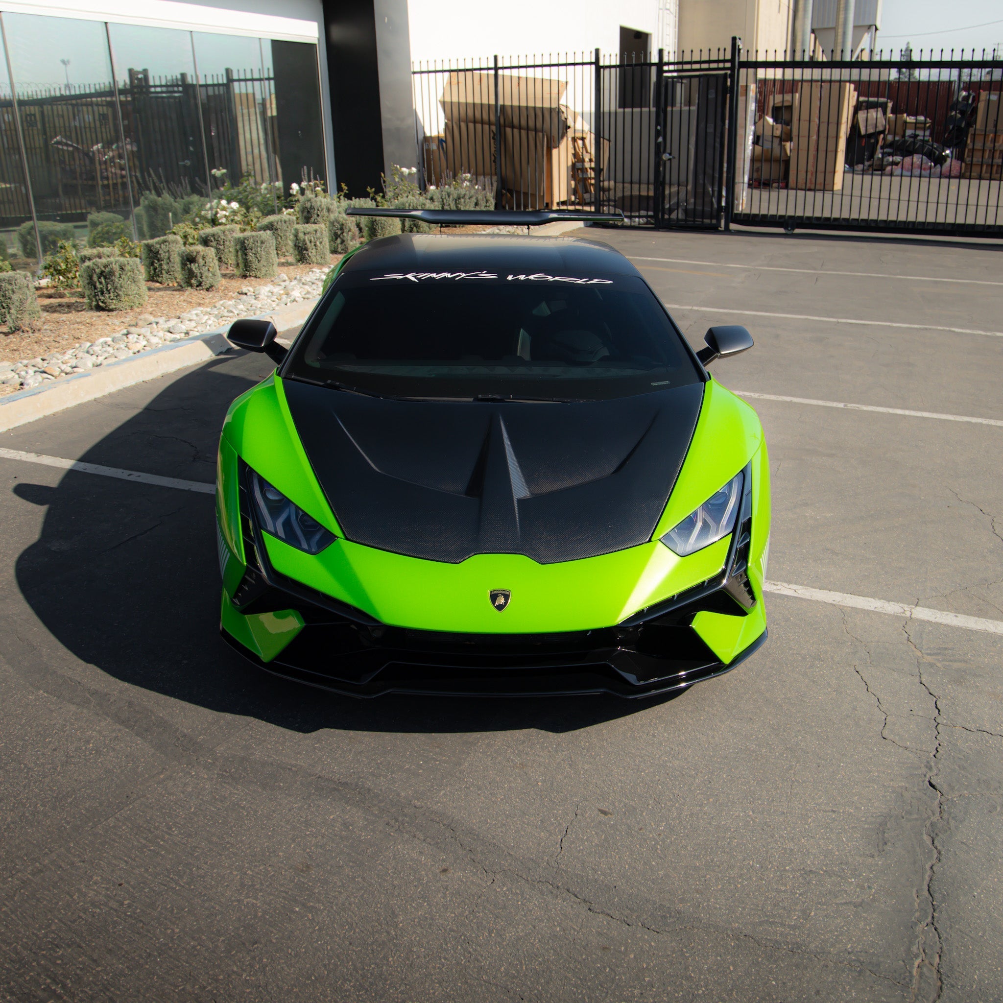 2014-2024 Lamborghini Huracan Tecnica Front Bumper Conversion Kit - Rapid Vehicles