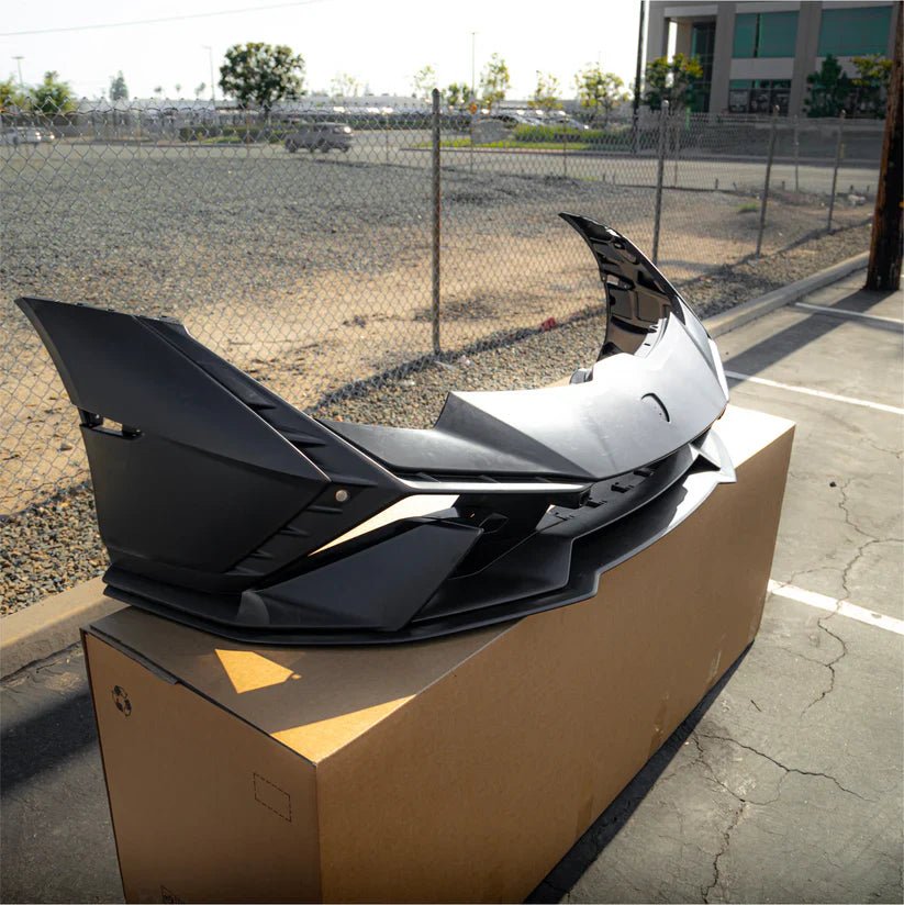 2014-2024 Lamborghini Huracan Tecnica Front Bumper Conversion Kit - Rapid Vehicles