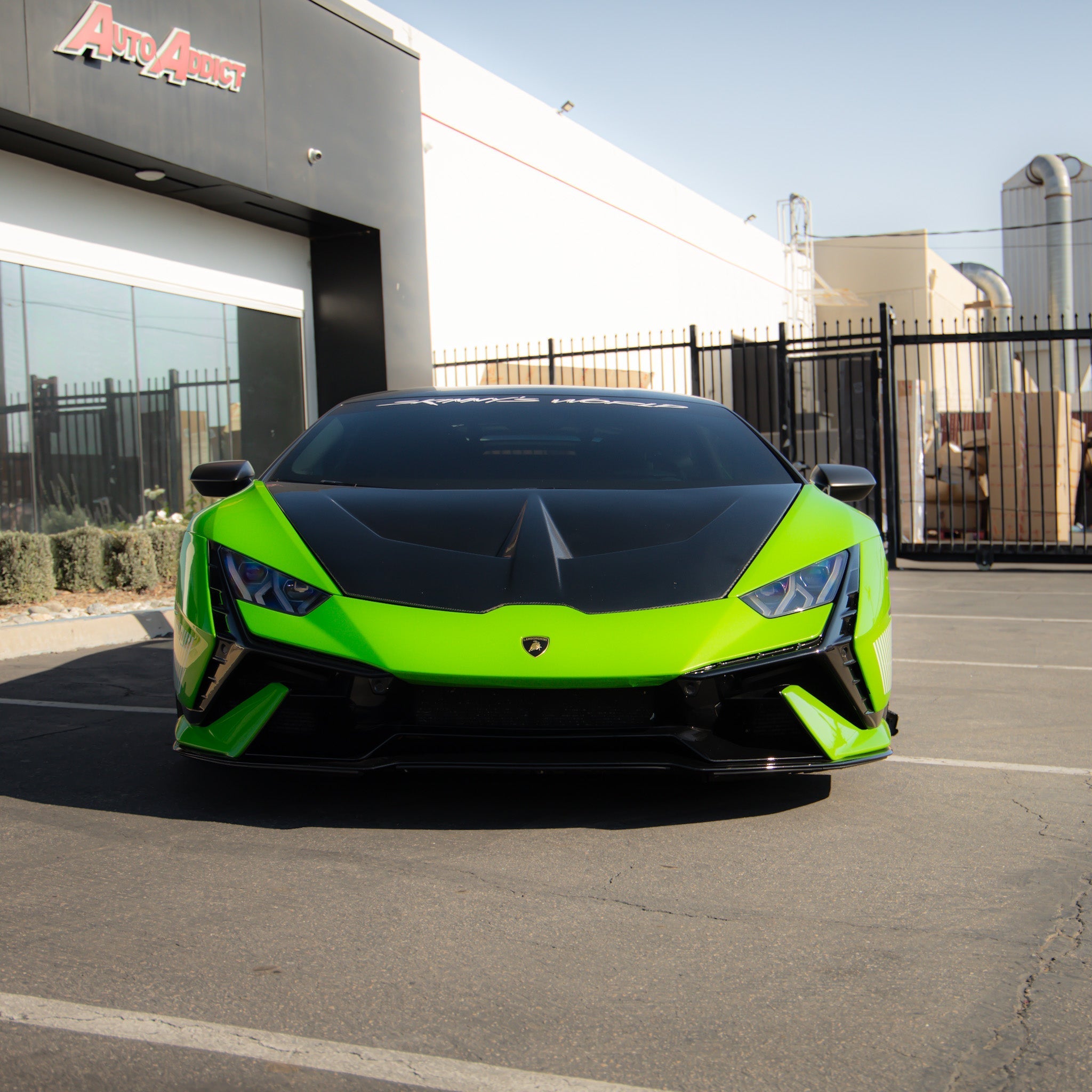 2014-2024 Lamborghini Huracan Tecnica Front Bumper Conversion Kit - Rapid Vehicles