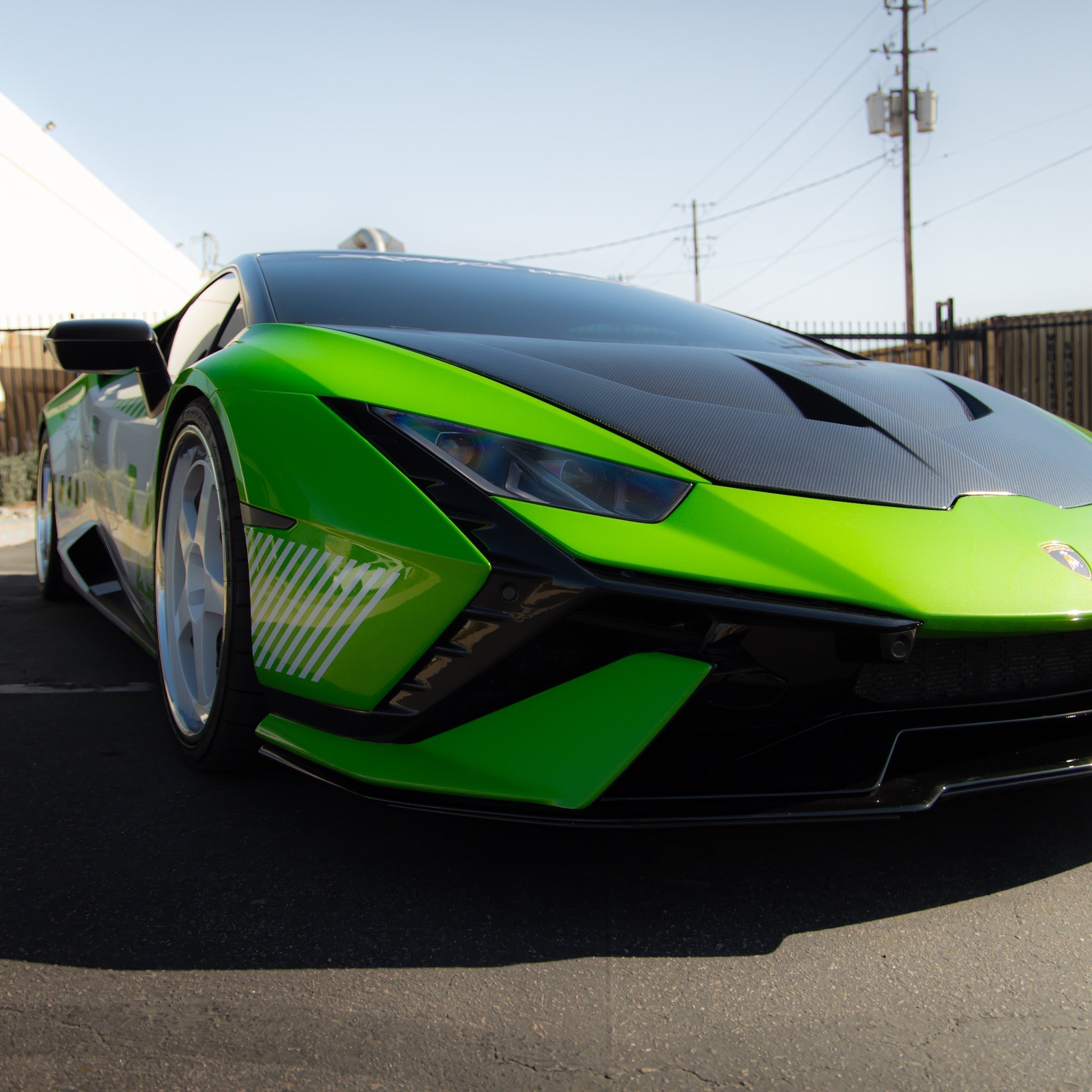 2014-2024 Lamborghini Huracan Tecnica Front Bumper Conversion Kit - Rapid Vehicles
