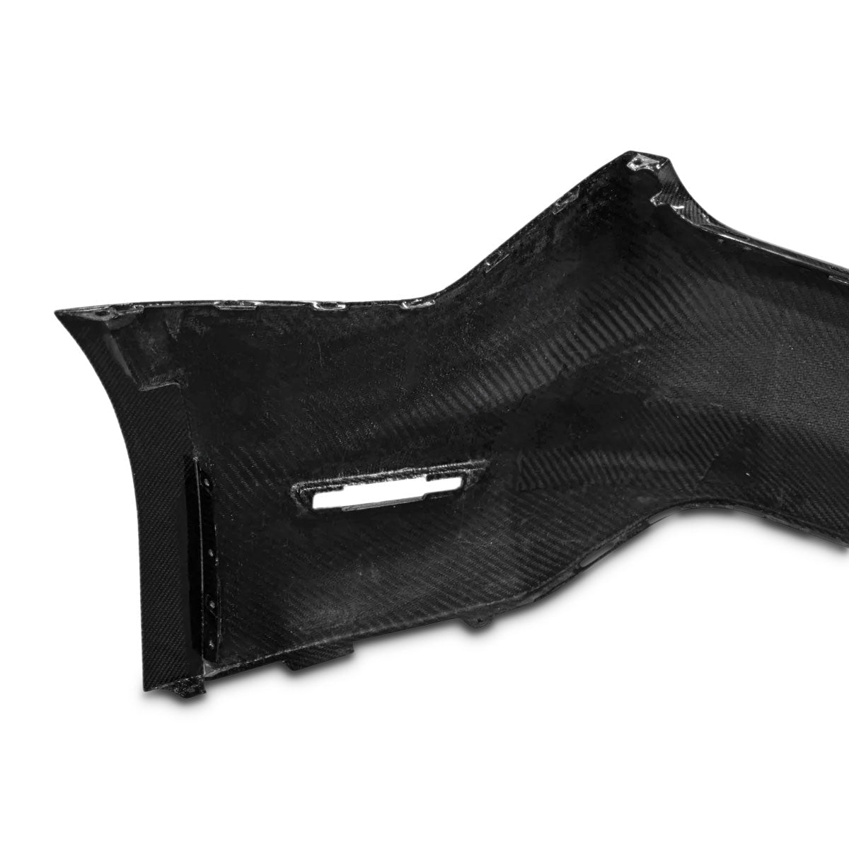 2015-2023 Ford Mustang GT500 Style Double Sided Full Carbon Fiber Track Package Rear Bumper Conversion - Rapid Vehicles