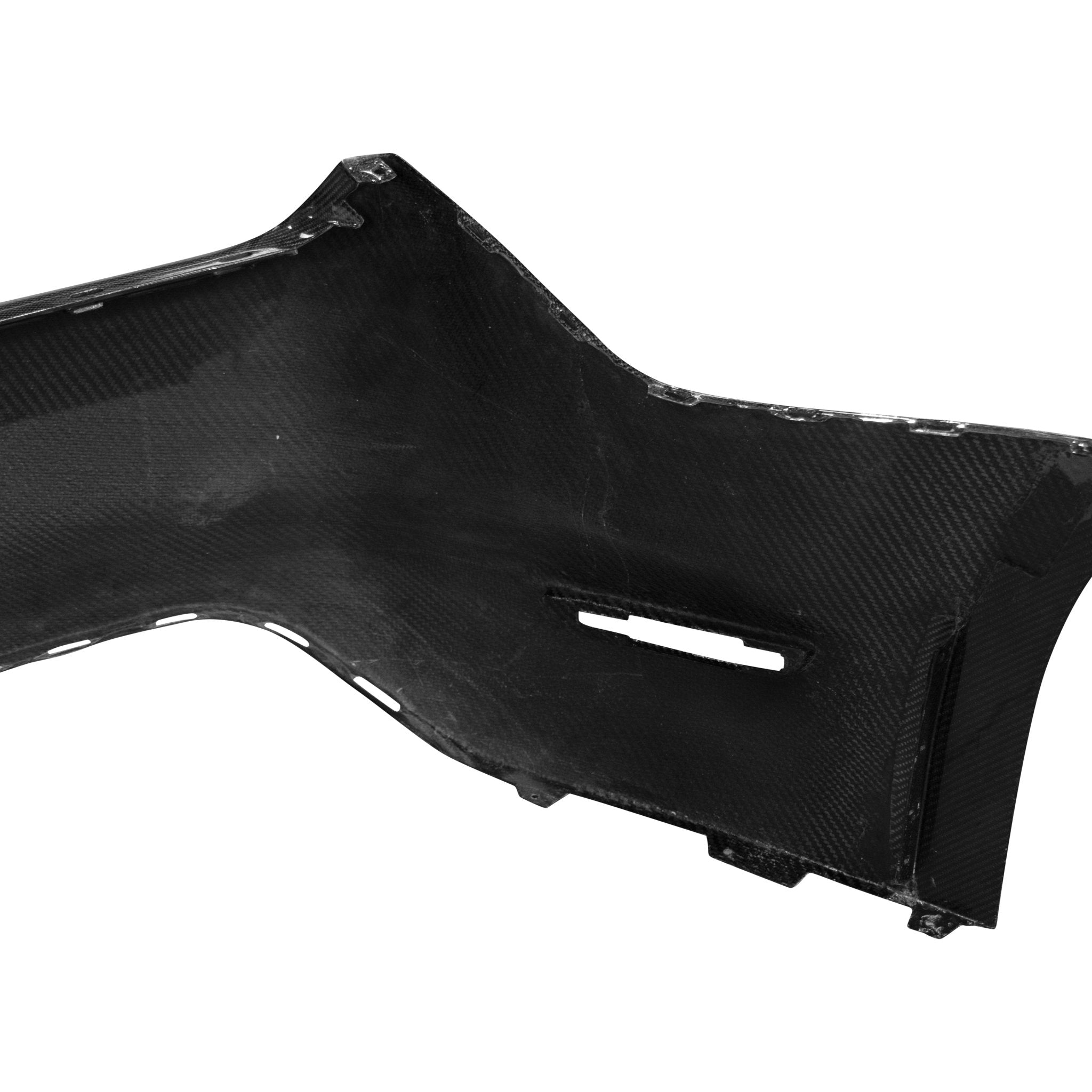2015-2023 Ford Mustang GT500 Style Double Sided Full Carbon Fiber Track Package Rear Bumper Conversion - Rapid Vehicles