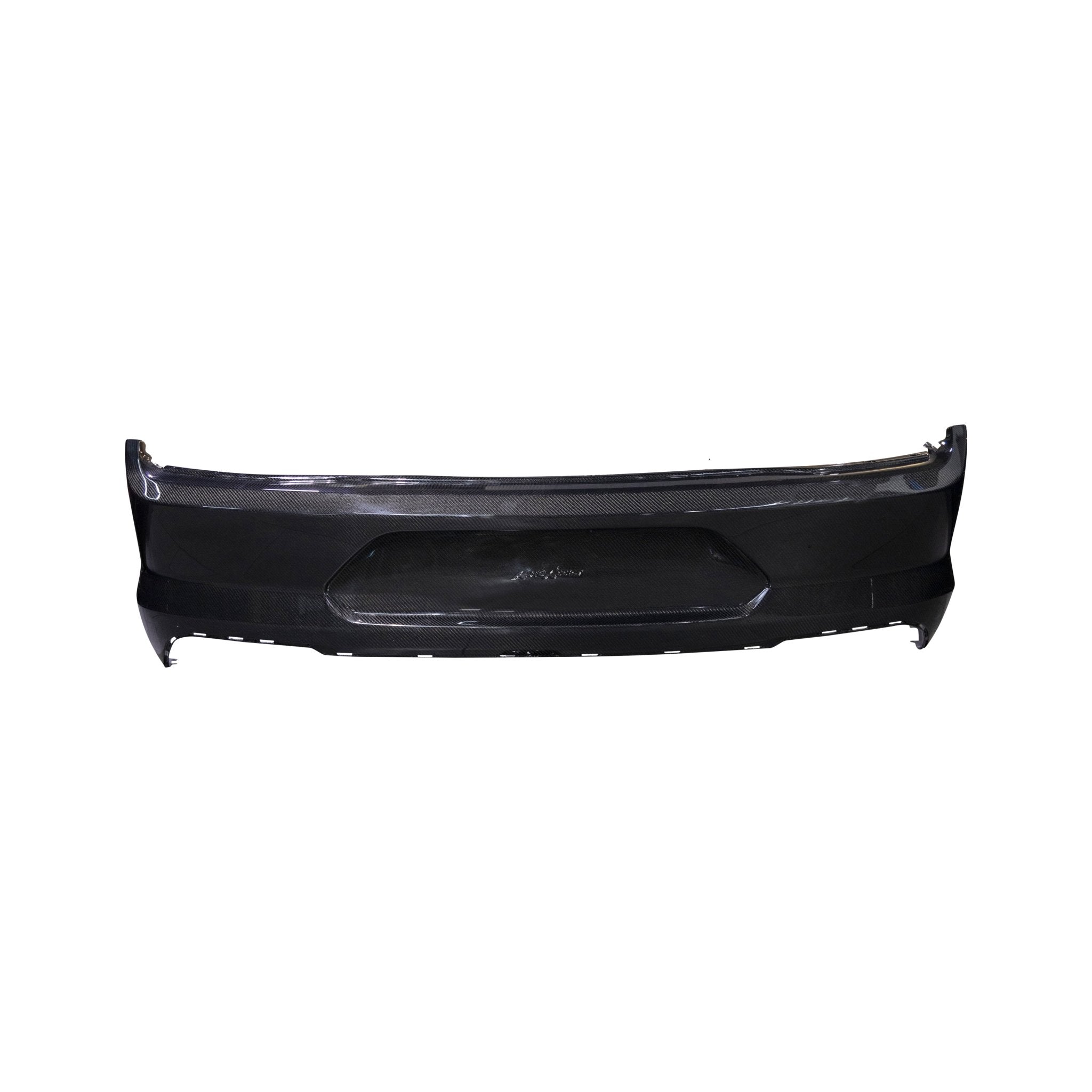 2015-2023 Ford Mustang GT500 Style Double Sided Full Carbon Fiber Track Package Rear Bumper Conversion - Rapid Vehicles