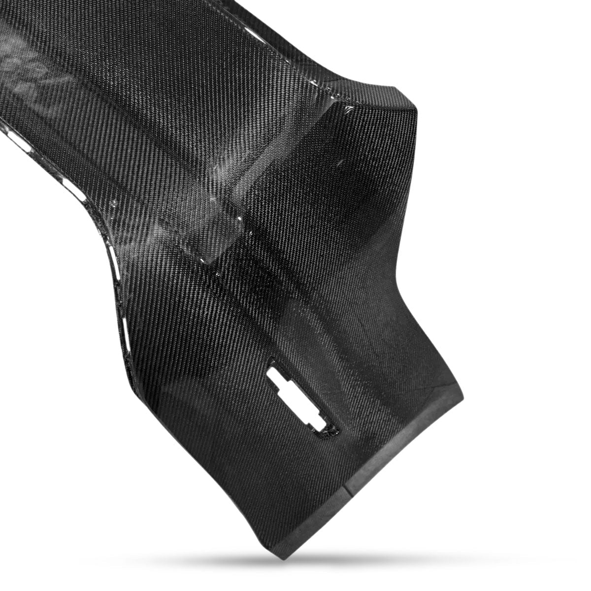 2015-2023 Ford Mustang GT500 Style Double Sided Full Carbon Fiber Track Package Rear Bumper Conversion - Rapid Vehicles