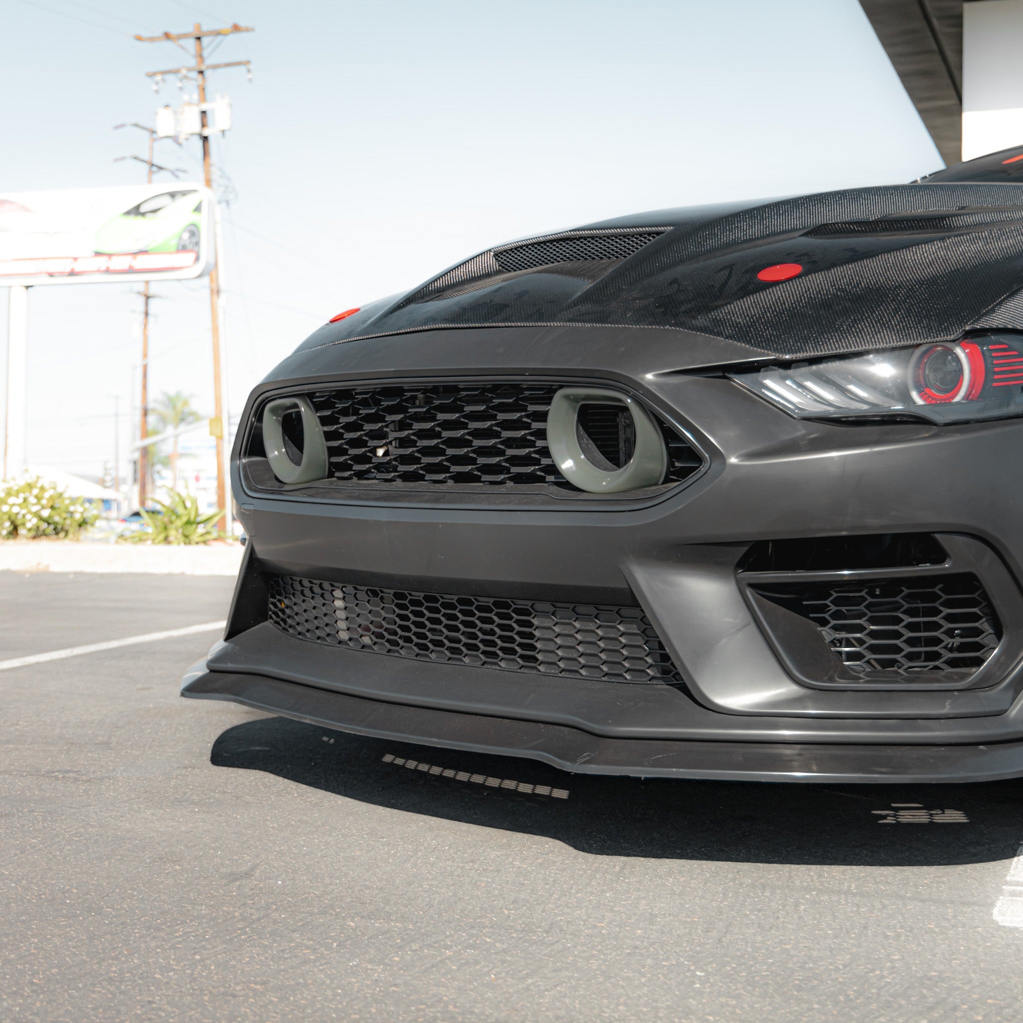 2015-2023 Ford Mustang Mach 1 Conversion Front Bumper Kit For S550 - Rapid Vehicles