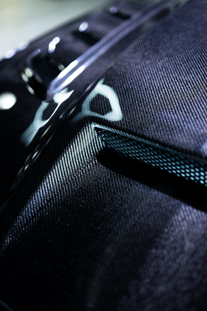 2018-2023 Ford Mustang Gloss Carbon Fiber Hood Terminator Aggressive Style - Rapid Vehicles