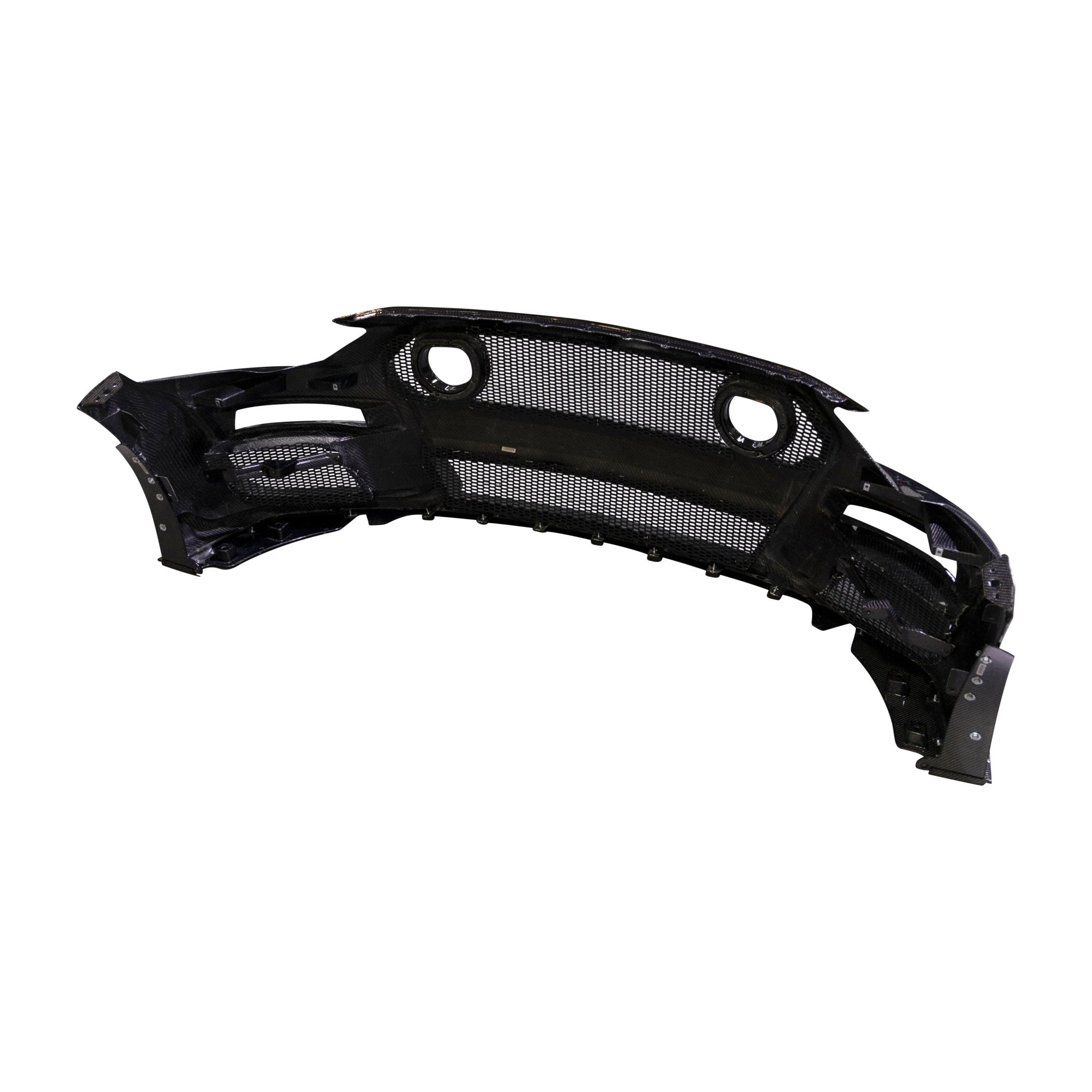 2018-2023 Ford Mustang GT500/Mach1 Combo Double Sided Full Carbon Fiber Track Package Front Bumper Conversion - Rapid Vehicles