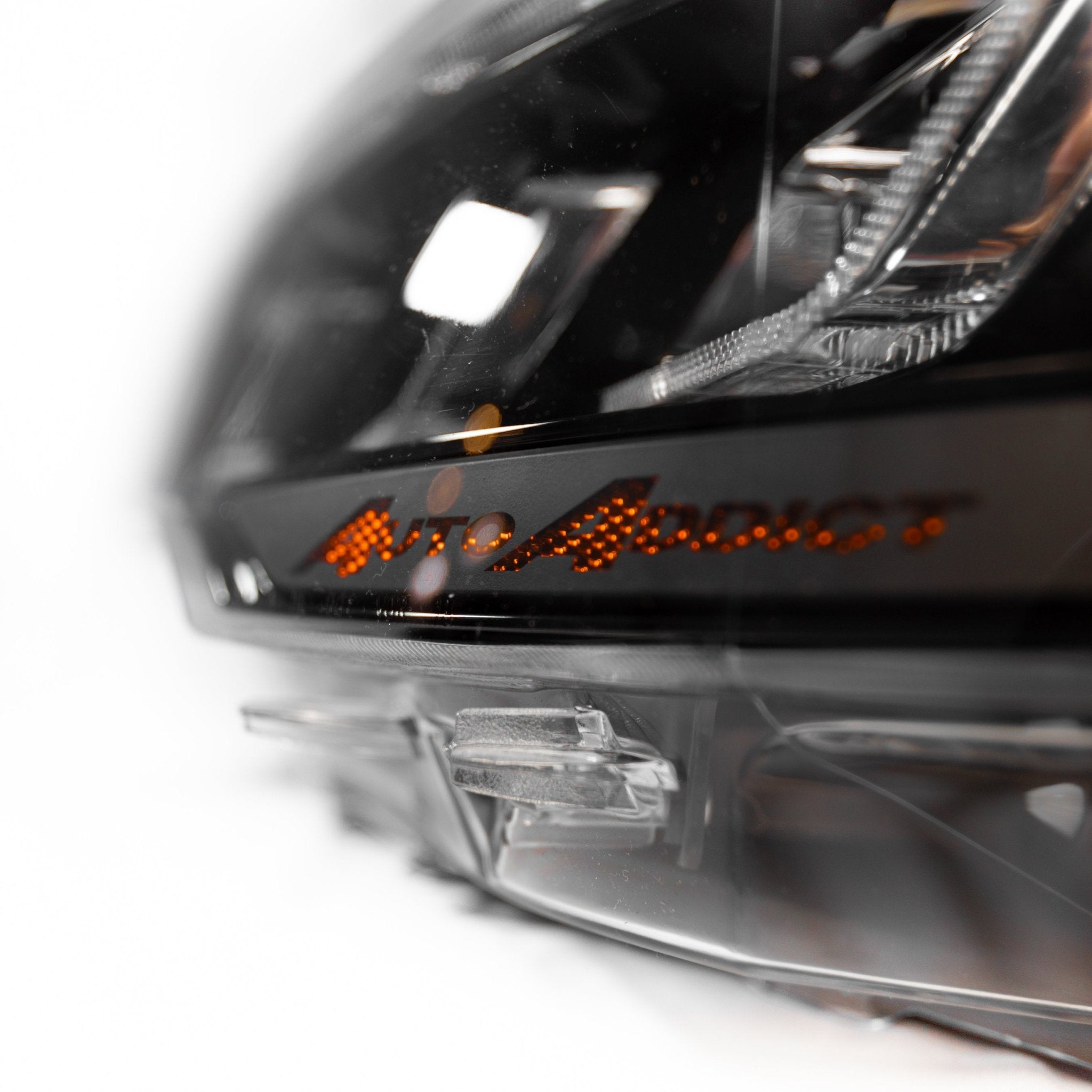 2018-2023 Ford Mustang Projector Headlights S650 Style LED Amber Sequential Turn Signals - Rapid Vehicles