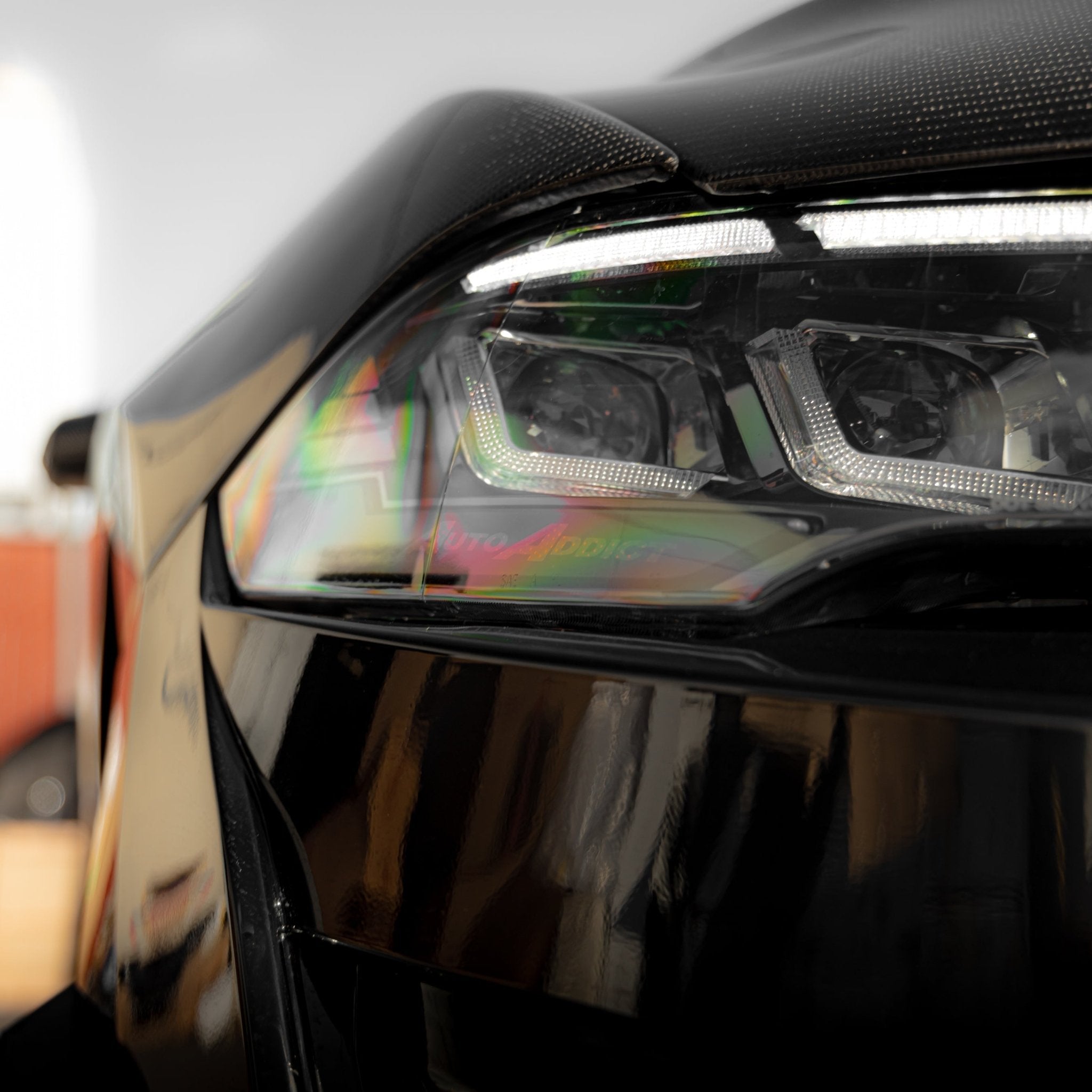 2018-2023 Ford Mustang Projector Headlights S650 Style LED Amber Sequential Turn Signals - Rapid Vehicles