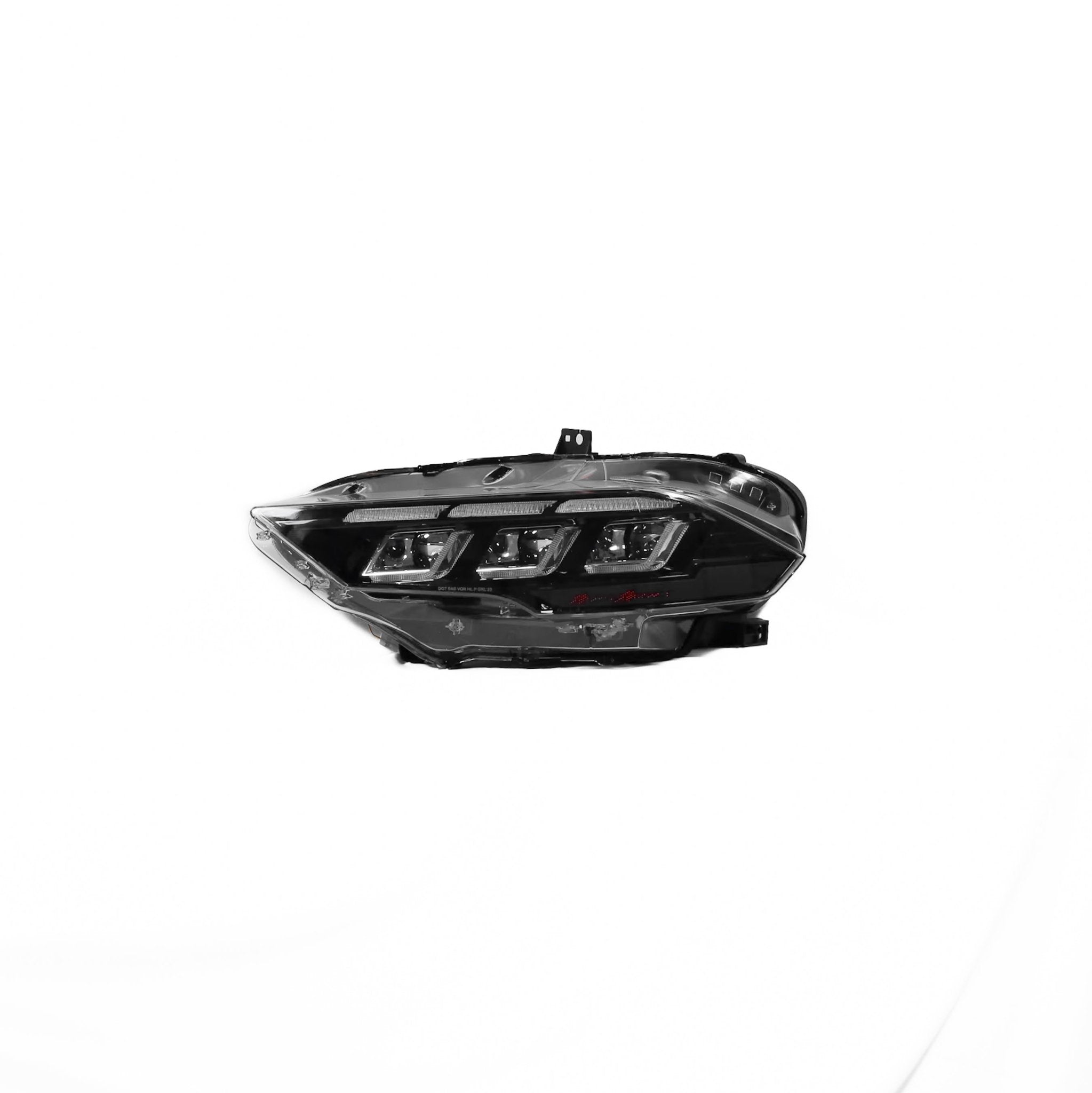 2018-2023 Ford Mustang Projector Headlights S650 Style LED Amber Sequential Turn Signals - Rapid Vehicles