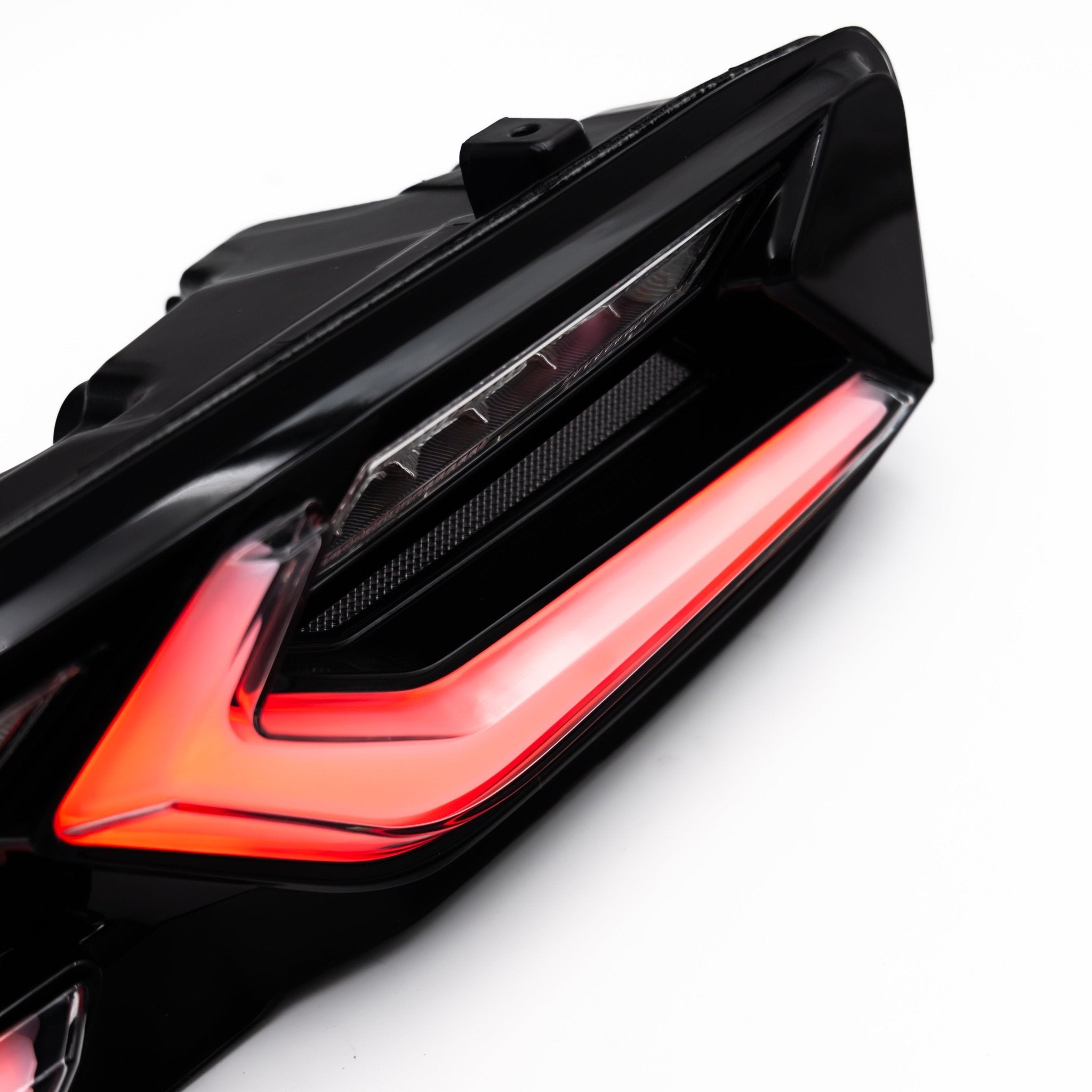 2019-2025 CHEVY CAMARO UMBRA LED TAILLIGHTS GLOSS BLACK/SMOKE LENS - Rapid Vehicles