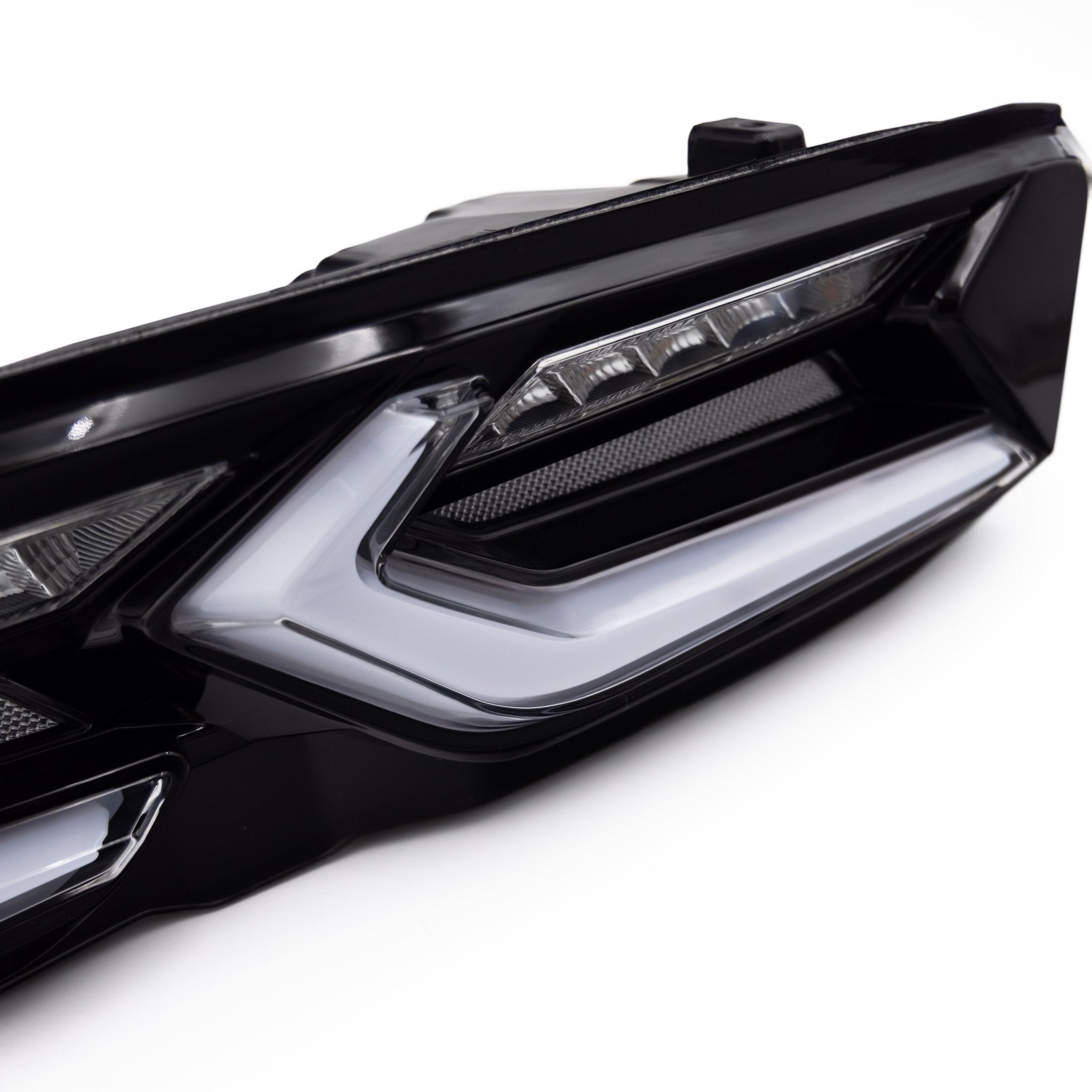 2019-2025 CHEVY CAMARO UMBRA LED TAILLIGHTS GLOSS BLACK/SMOKE LENS - Rapid Vehicles