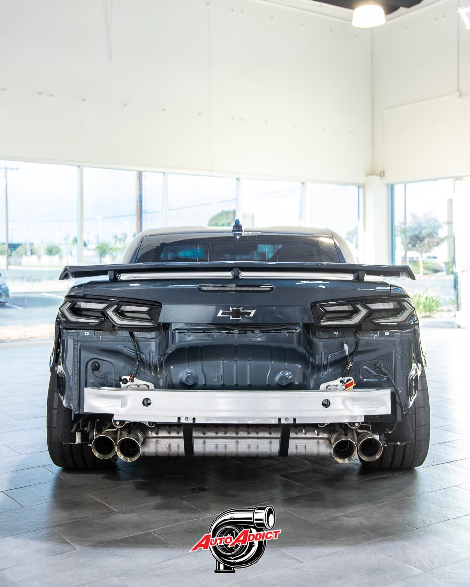 2019-2025 CHEVY CAMARO UMBRA LED TAILLIGHTS GLOSS BLACK/SMOKE LENS - Rapid Vehicles