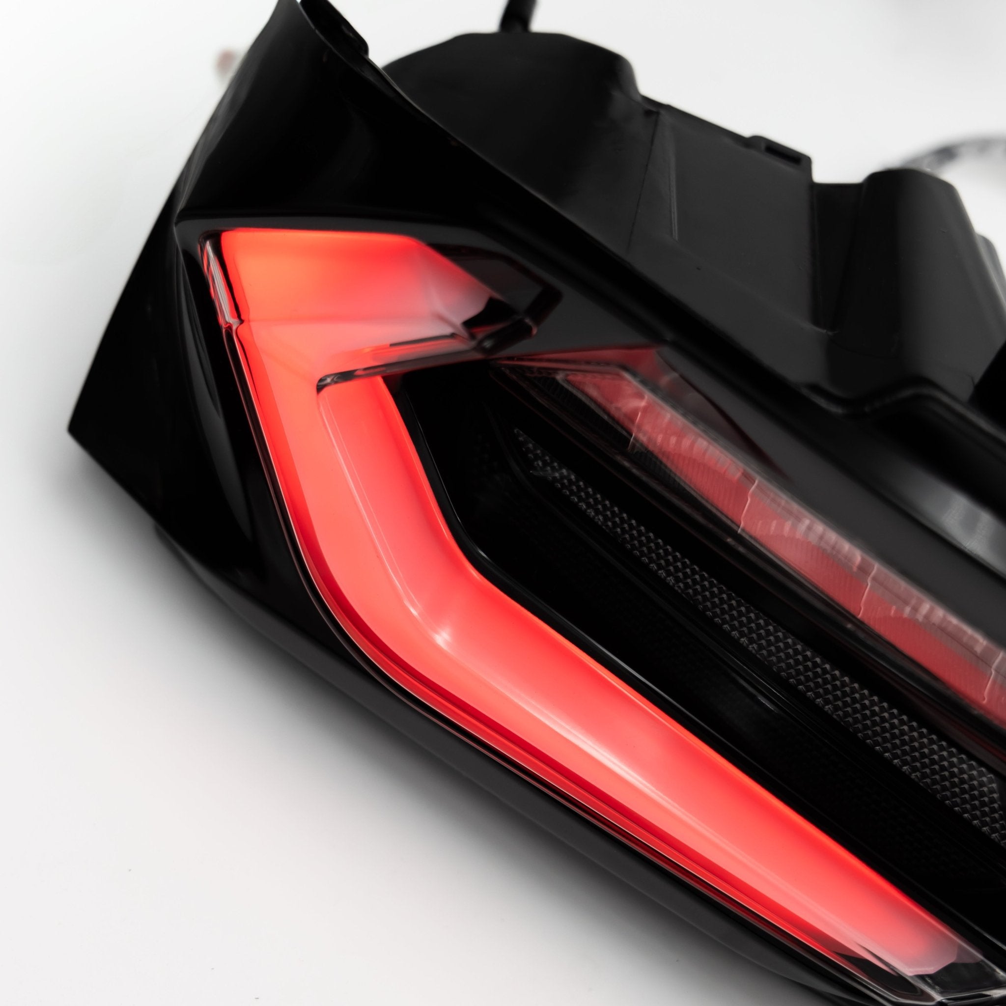 2019-2025 CHEVY CAMARO UMBRA LED TAILLIGHTS GLOSS BLACK/SMOKE LENS - Rapid Vehicles
