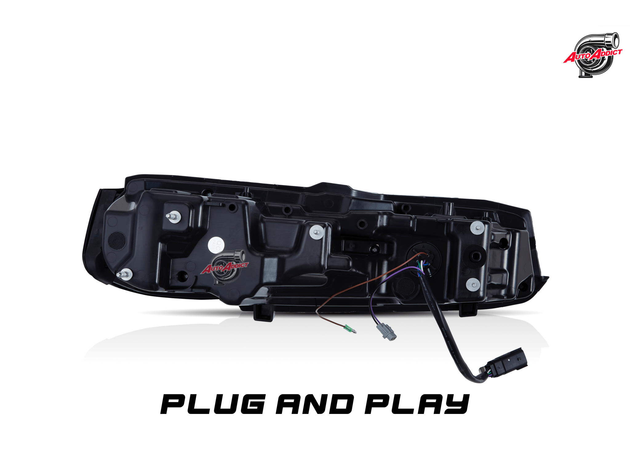 2019-2025 CHEVY CAMARO UMBRA LED TAILLIGHTS GLOSS BLACK/SMOKE LENS - Rapid Vehicles