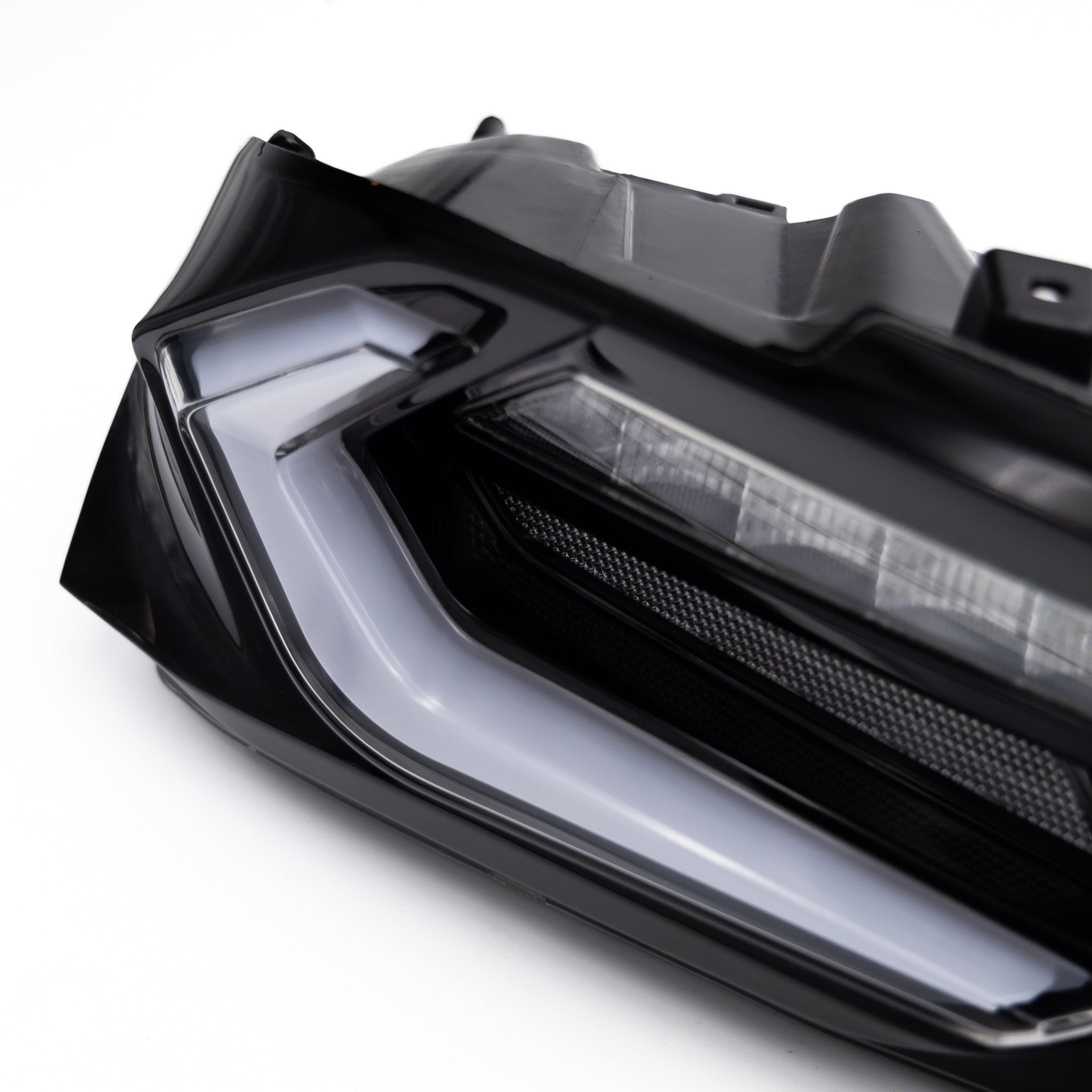 2019-2025 CHEVY CAMARO UMBRA LED TAILLIGHTS GLOSS BLACK/SMOKE LENS - Rapid Vehicles