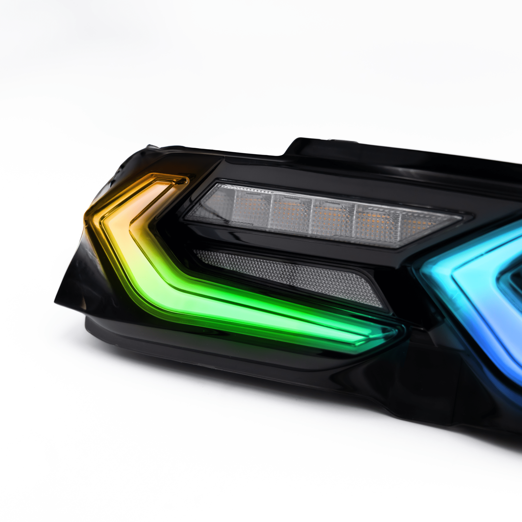 2019-2025 CHEVY CAMARO UMBRA LED TAILLIGHTS GLOSS BLACK/SMOKE LENS - Rapid Vehicles