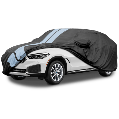 2020-2024 BMW X6 TimeGuard SUV Cover-STR-Black-Gray - Premium Automotive from Sangria Hestia - Just $209.69! Shop now at Rapidvehicles