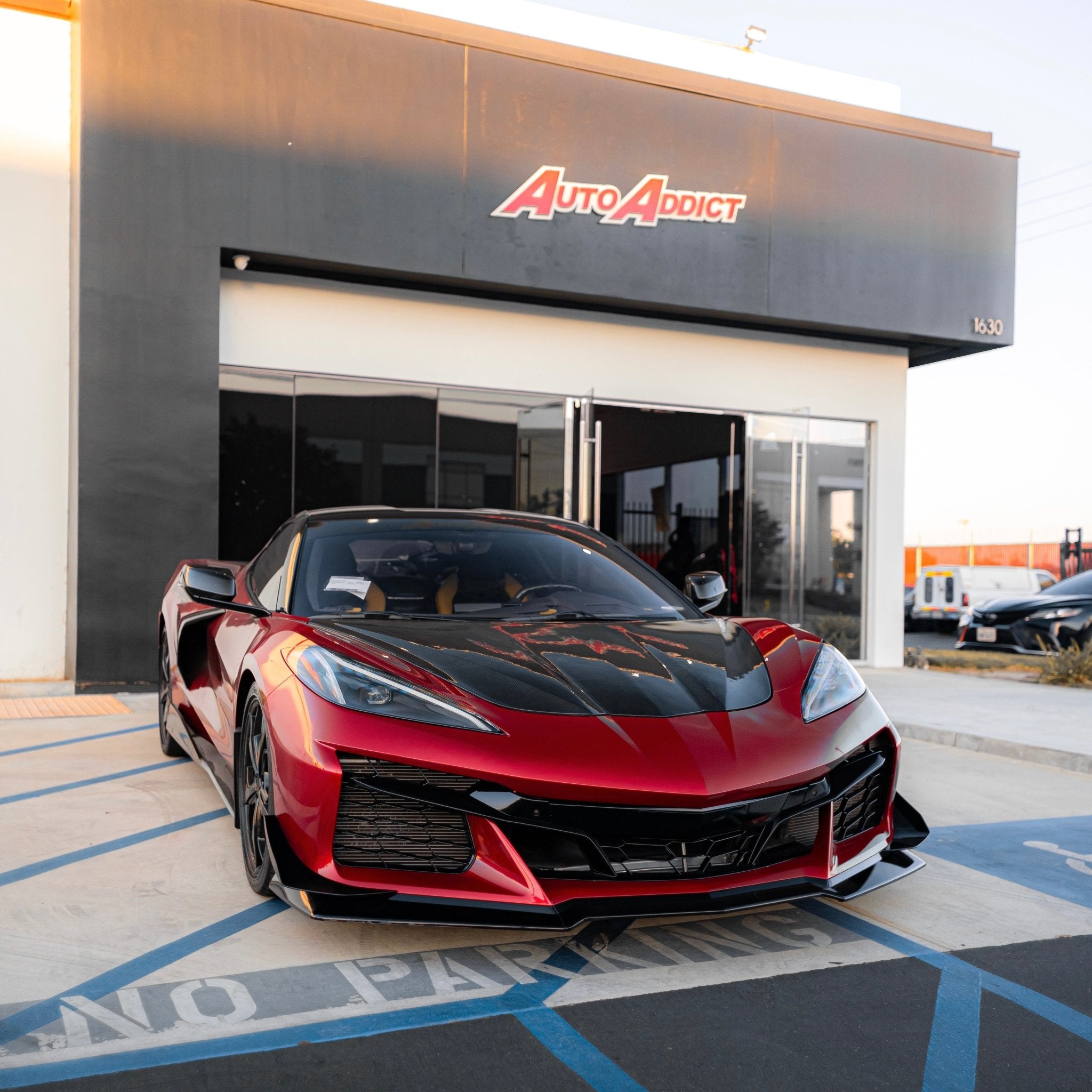 2020-2024 Corvette C8 Stingray Z06 Track Package 15pcs Full Conversion Front Bumper Body Kit - Rapid Vehicles