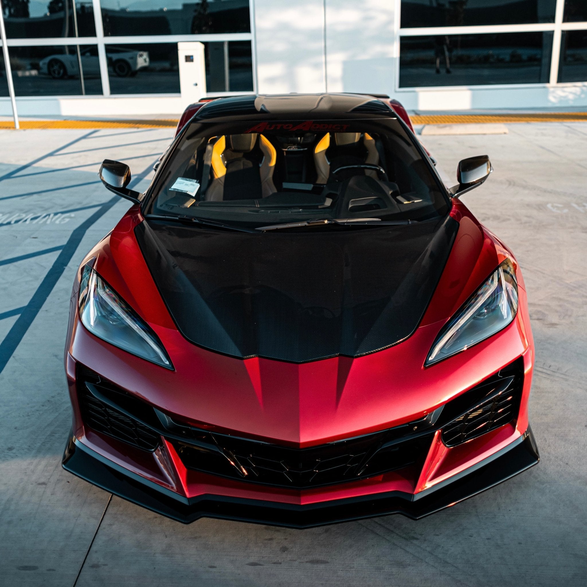 2020-2024 Corvette C8 Stingray Z06 Track Package 15pcs Full Conversion Front Bumper Body Kit - Rapid Vehicles