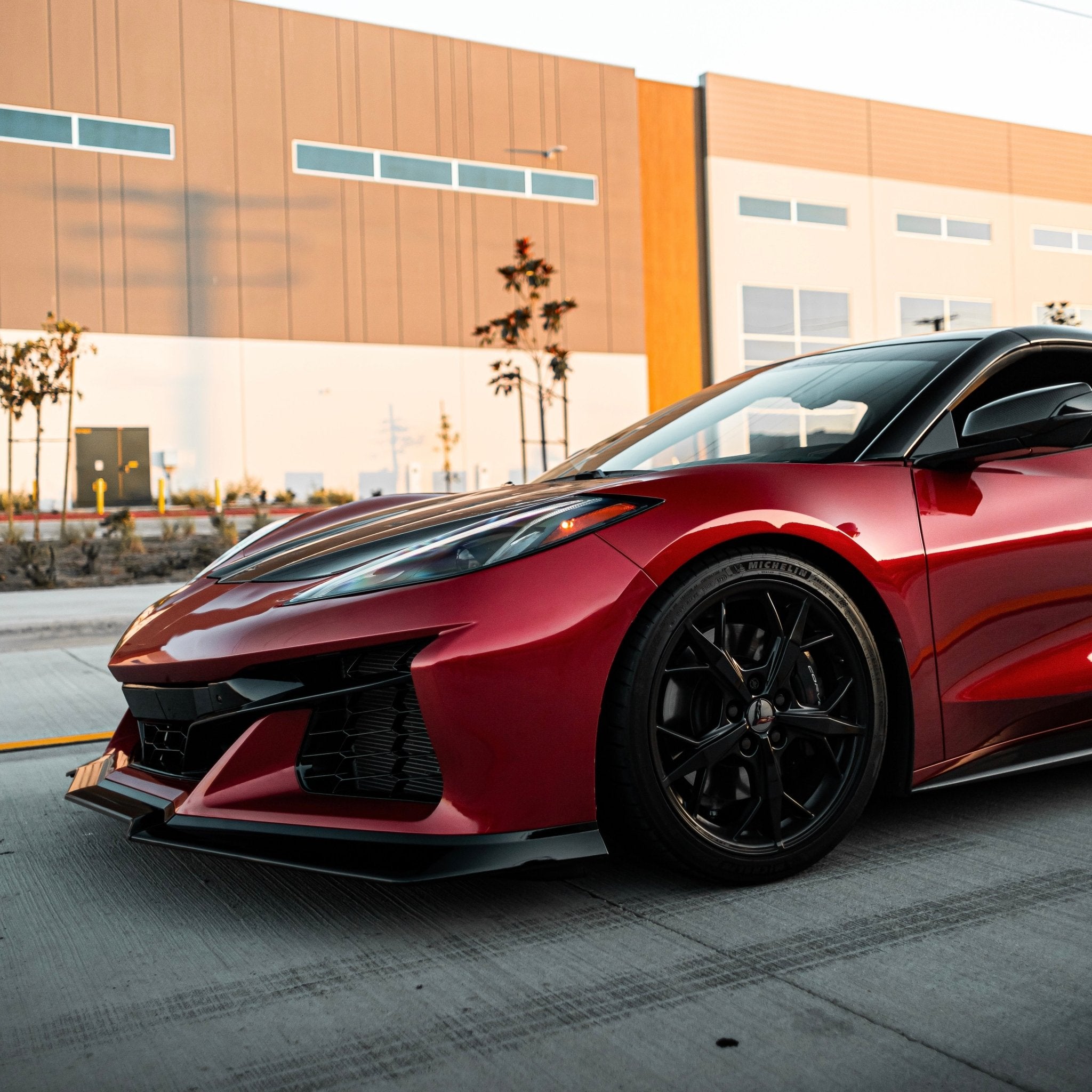 2020-2024 Corvette C8 Stingray Z06 Track Package 15pcs Full Conversion Front Bumper Body Kit - Rapid Vehicles