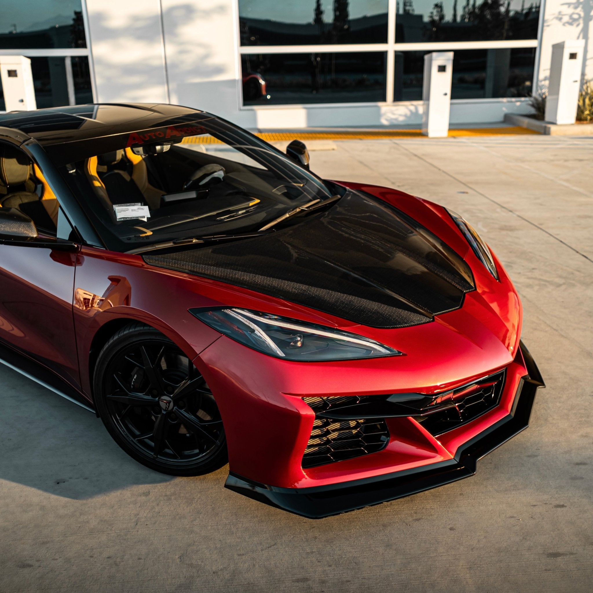 2020-2024 Corvette C8 Stingray Z06 Track Package 15pcs Full Conversion Front Bumper Body Kit - Rapid Vehicles