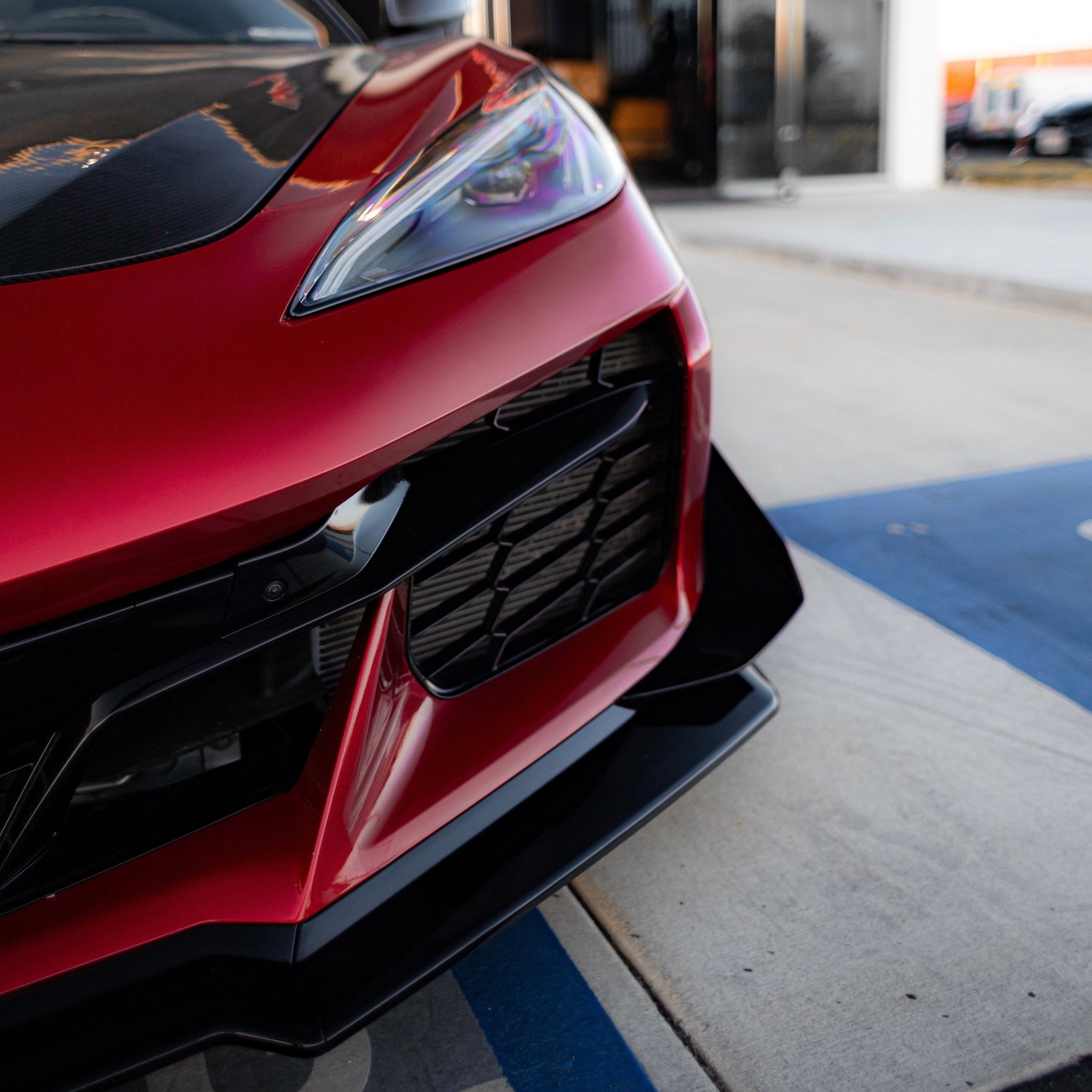 2020-2024 Corvette C8 Stingray Z06 Track Package 15pcs Full Conversion Front Bumper Body Kit - Rapid Vehicles