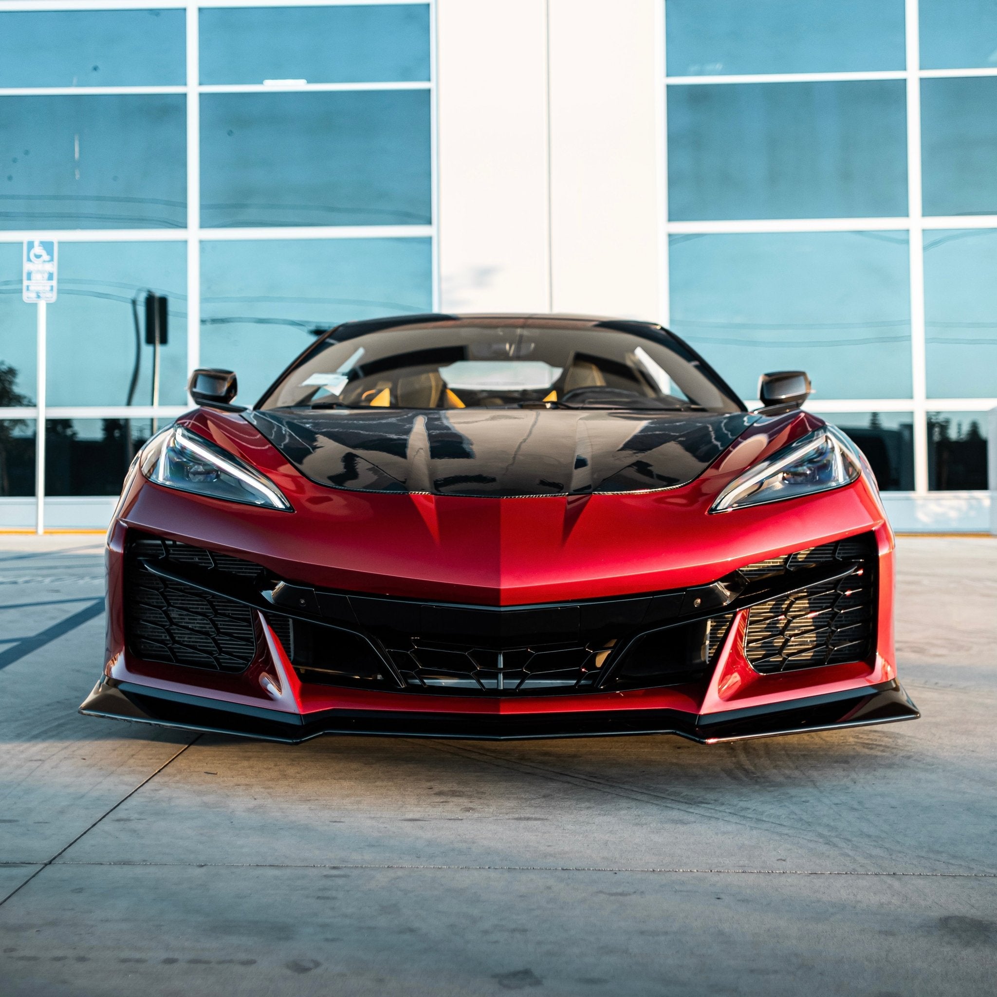 2020-2024 Corvette C8 Stingray Z06 Track Package 15pcs Full Conversion Front Bumper Body Kit - Rapid Vehicles