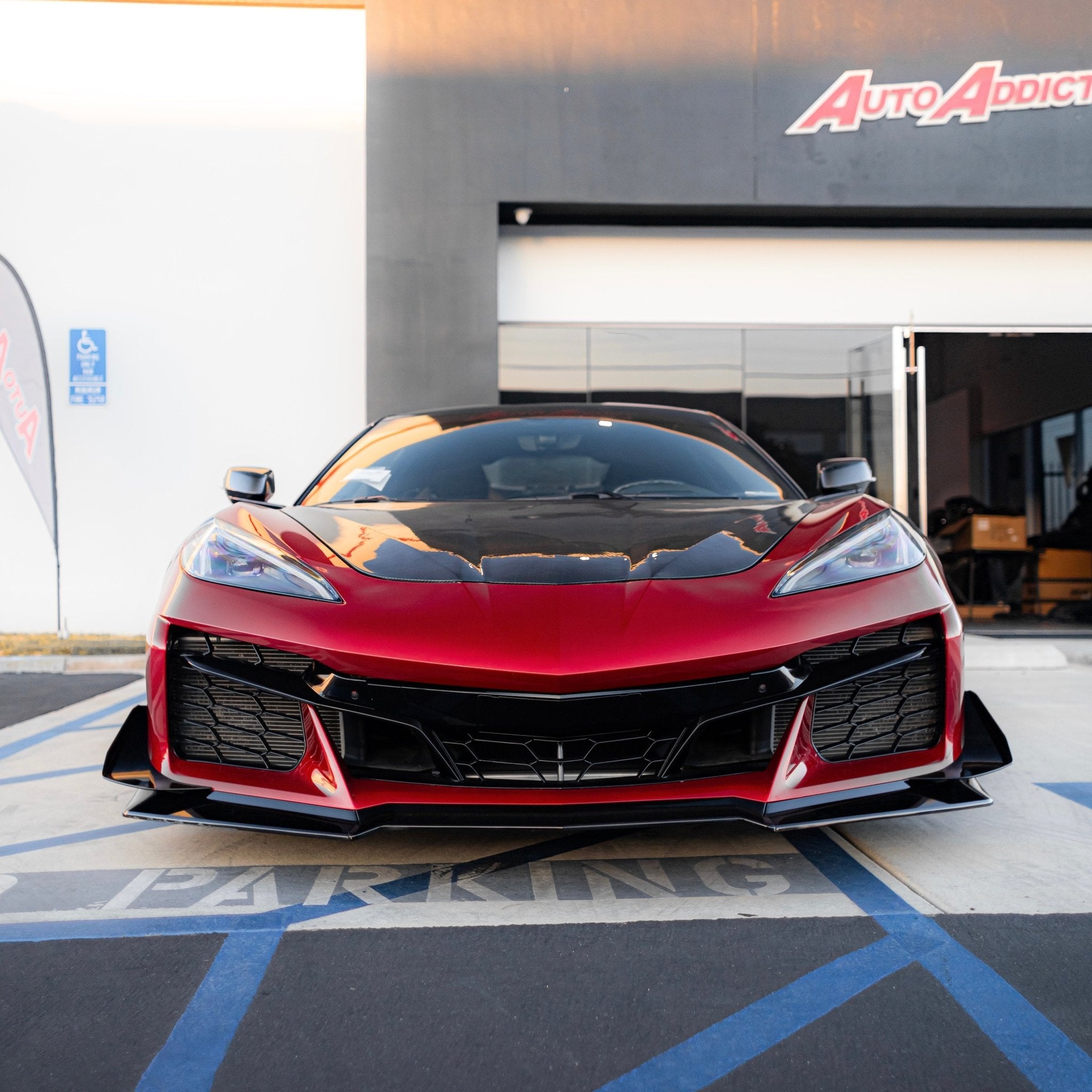 2020-2024 Corvette C8 Stingray Z06 Track Package 15pcs Full Conversion Front Bumper Body Kit - Rapid Vehicles