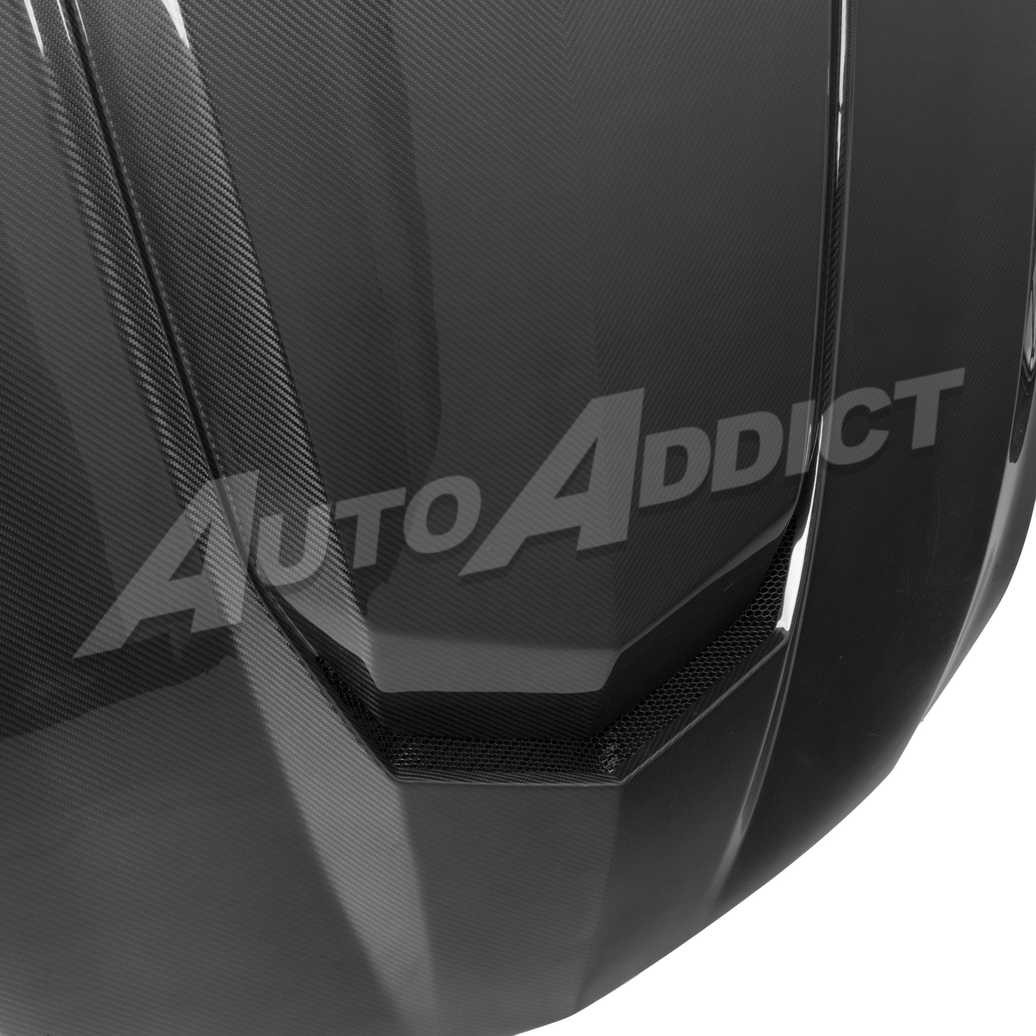 2020-2026 Cadillac CT5/V-Blackwing Heritage Spec Pre-Preg V-Shaped Double Sided Carbon Fiber Hood - Rapid Vehicles
