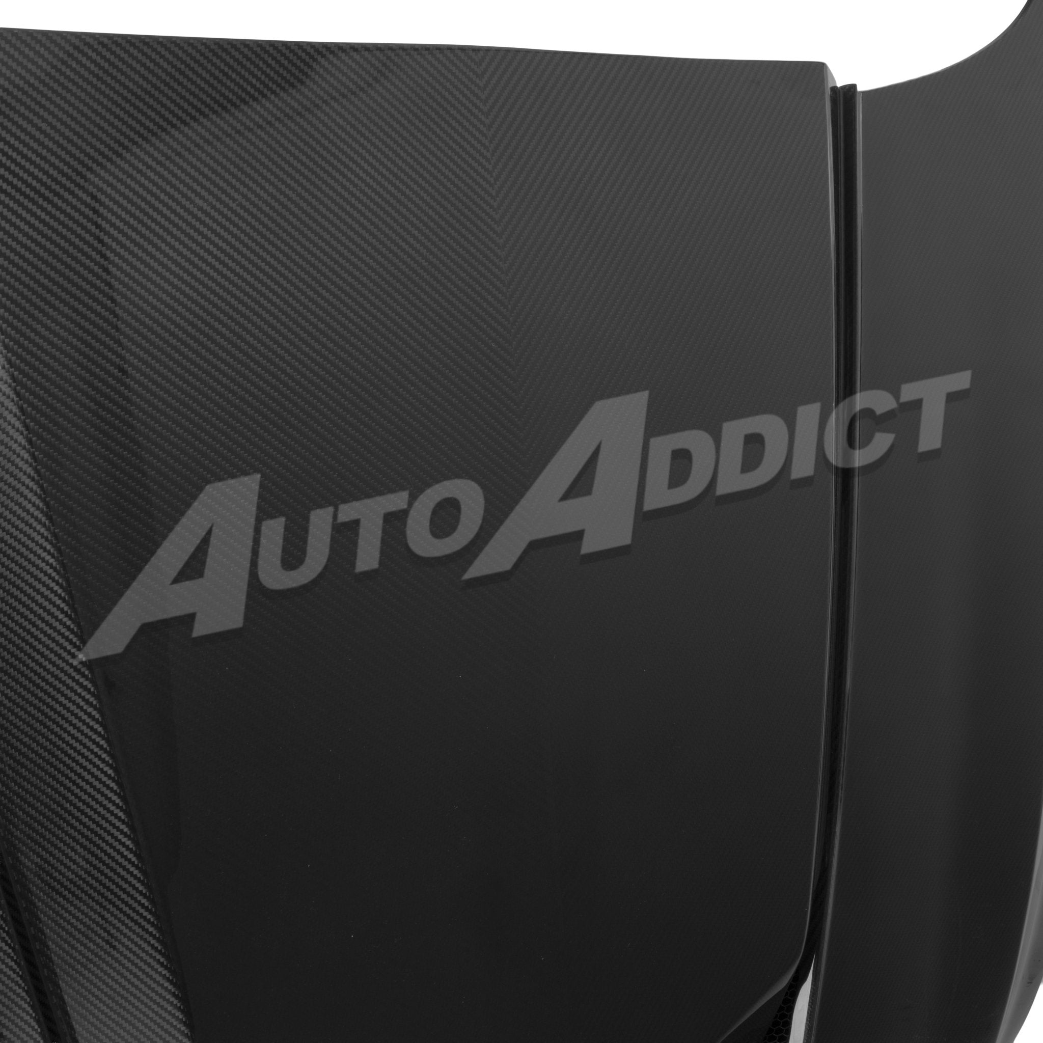 2020-2026 Cadillac CT5/V-Blackwing Heritage Spec Pre-Preg V-Shaped Double Sided Carbon Fiber Hood - Rapid Vehicles