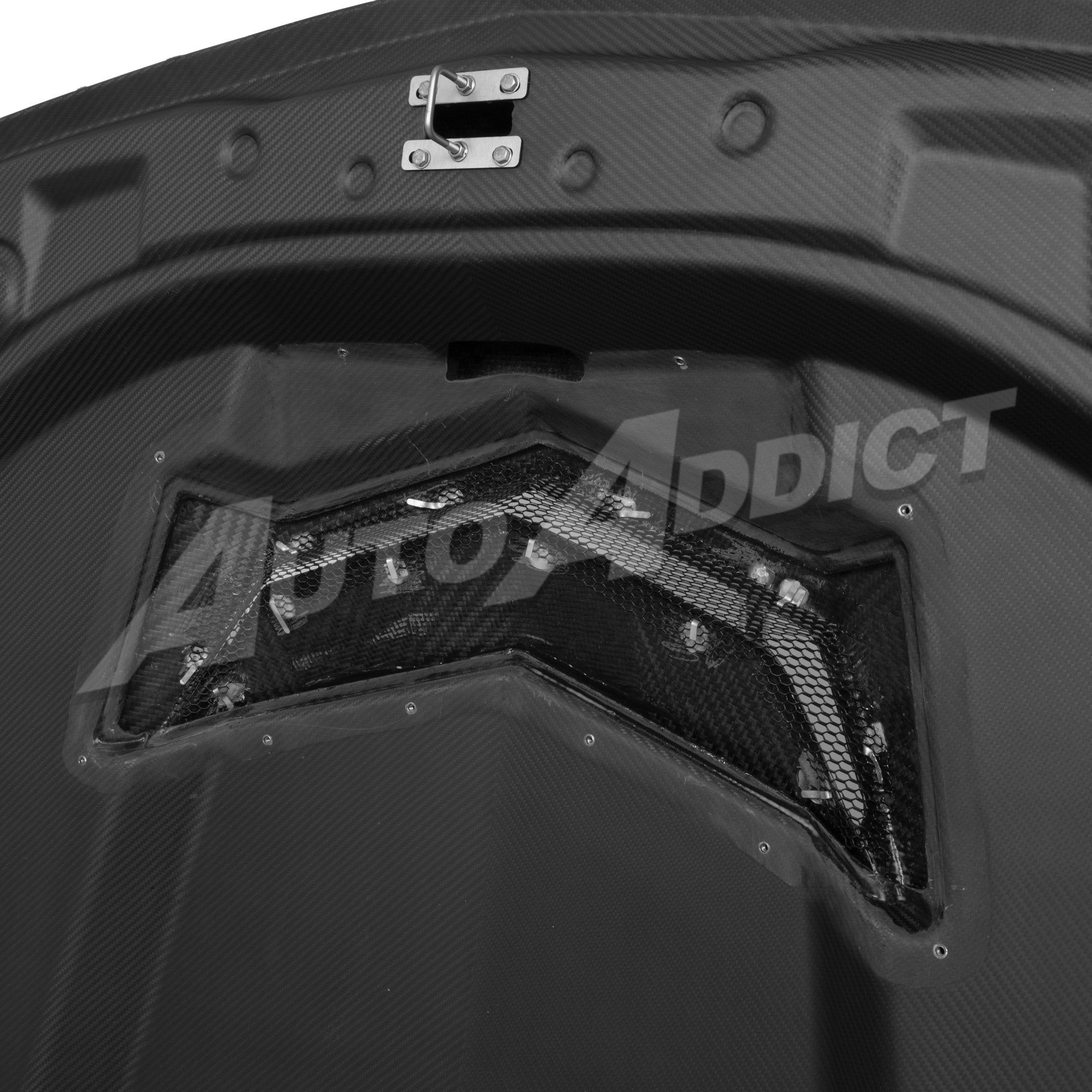2020-2026 Cadillac CT5/V-Blackwing Heritage Spec Pre-Preg V-Shaped Double Sided Carbon Fiber Hood - Rapid Vehicles