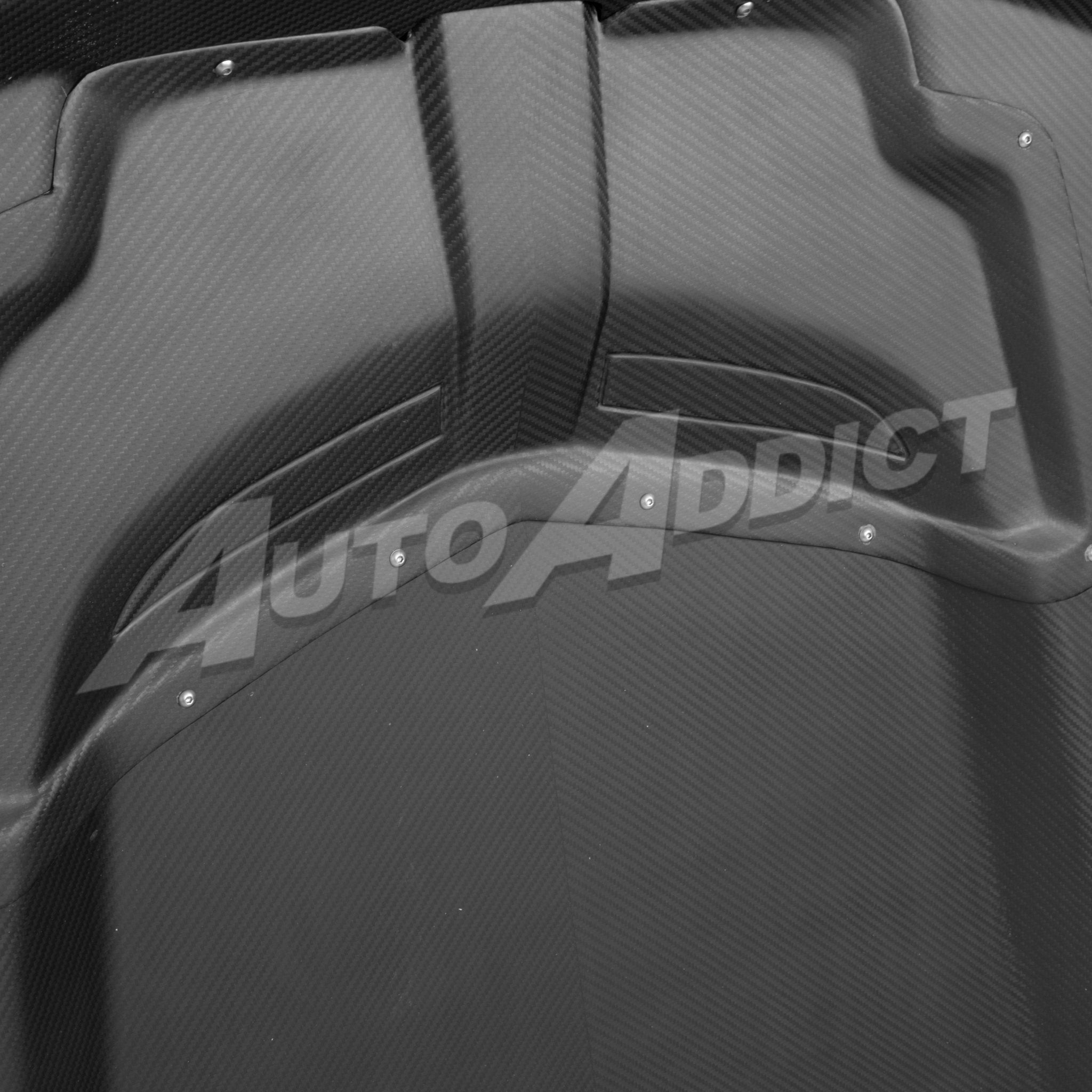 2020-2026 Cadillac CT5/V-Blackwing Heritage Spec Pre-Preg V-Shaped Double Sided Carbon Fiber Hood - Rapid Vehicles