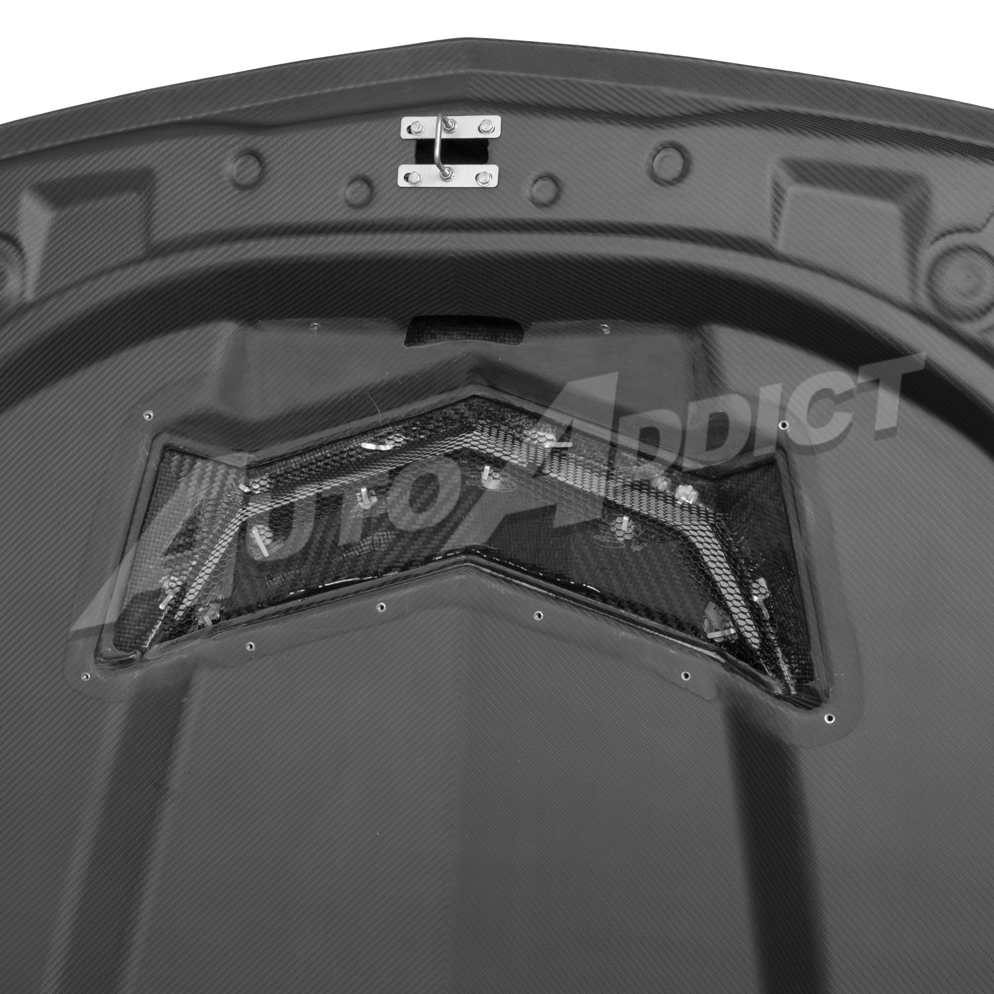 2020-2026 Cadillac CT5/V-Blackwing Heritage Spec Pre-Preg V-Shaped Double Sided Carbon Fiber Hood - Rapid Vehicles