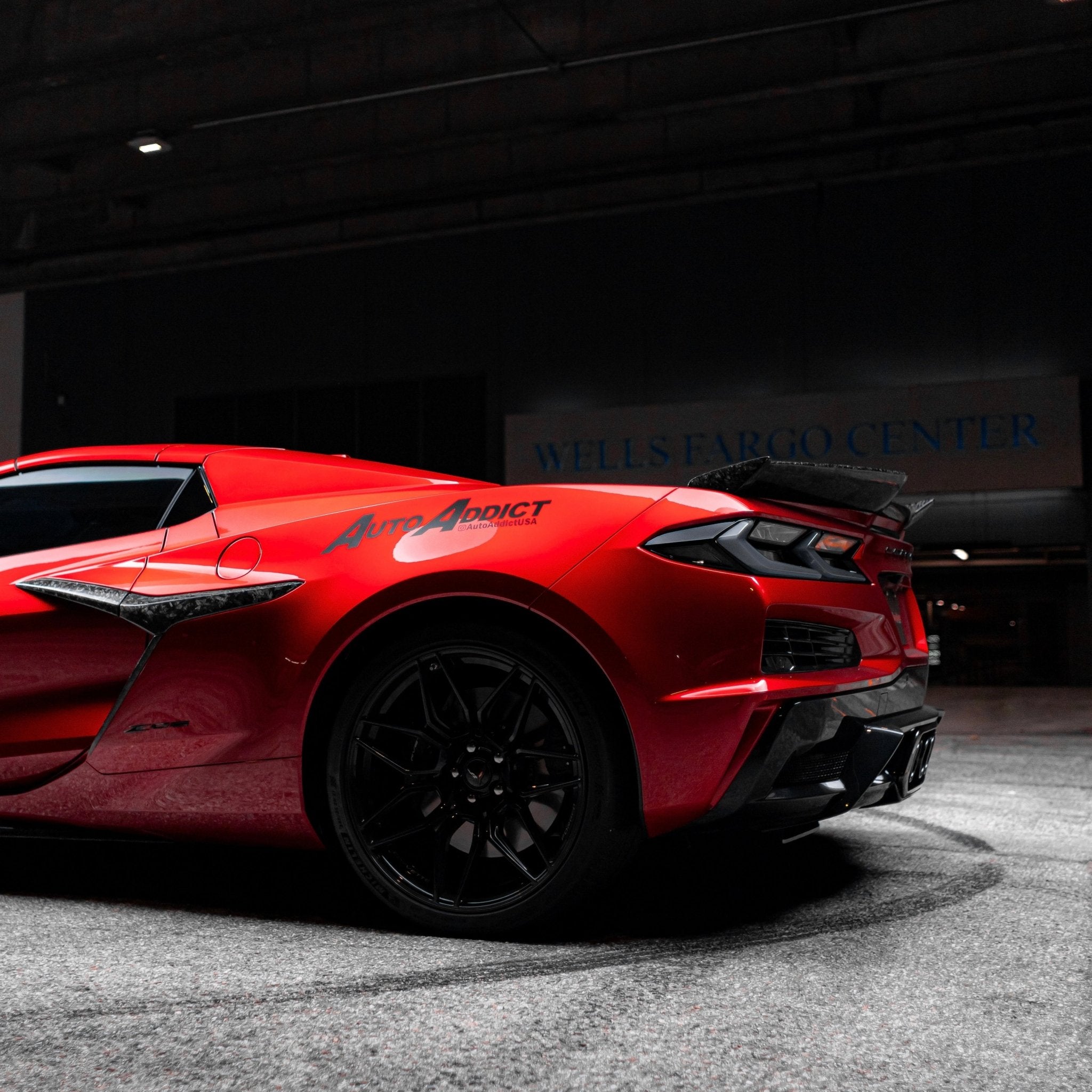 2020-2026 Corvette C8 Euro Smoke Style LED Taillights Amber Sequential Pair - Rapid Vehicles