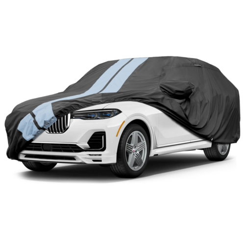 2021-2025 BMW Alpina XB7 TimeGuard SUV Cover-STR-Black-Gray - Premium Automotive from Sangria Hestia - Just $197.99! Shop now at Rapidvehicles