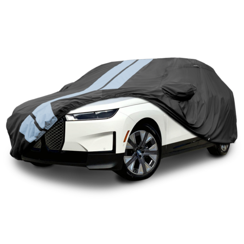 2022-2025 BMW iX TimeGuard SUV Cover-STR-Black-Gray - Premium Automotive from Sangria Hestia - Just $209.69! Shop now at Rapidvehicles