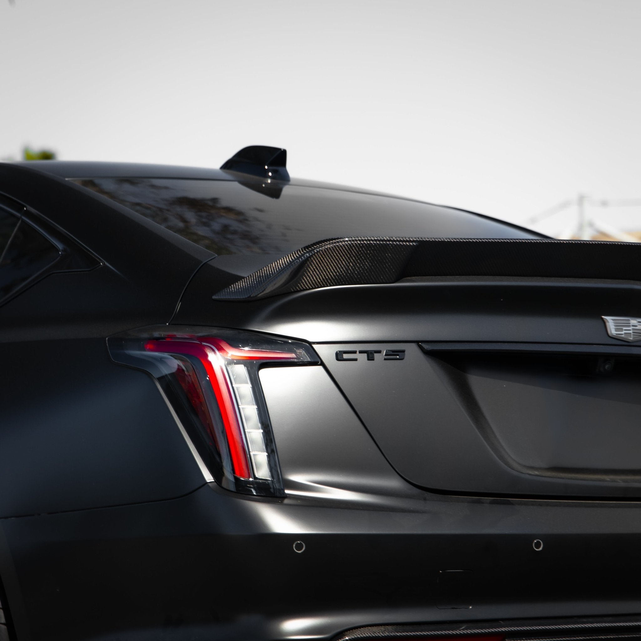 2022-2026 Cadillac CT5-V Blackwing Gloss Carbon Fiber Rear Spoiler - Rapid Vehicles