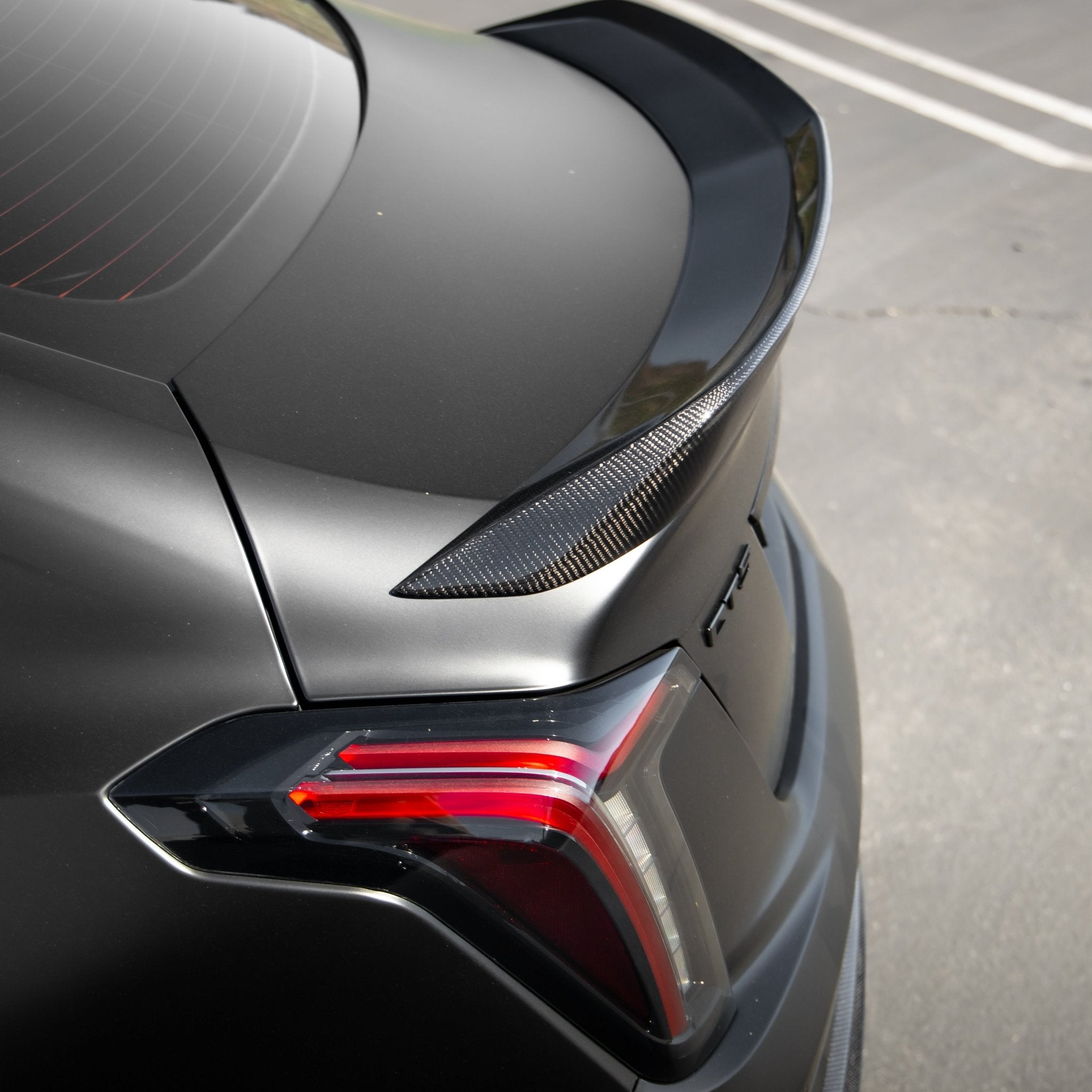 2022-2026 Cadillac CT5-V Blackwing Gloss Carbon Fiber Rear Spoiler - Rapid Vehicles