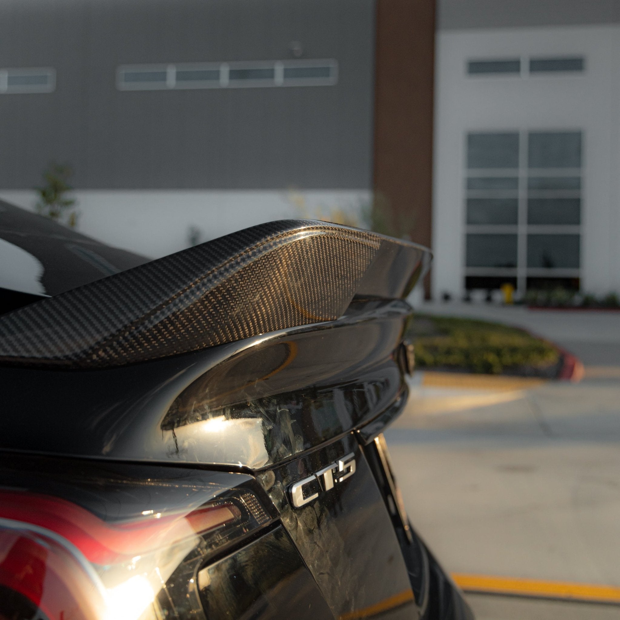 2022-2026 Cadillac CT5-V Blackwing Gloss Carbon Fiber Rear Spoiler - Rapid Vehicles