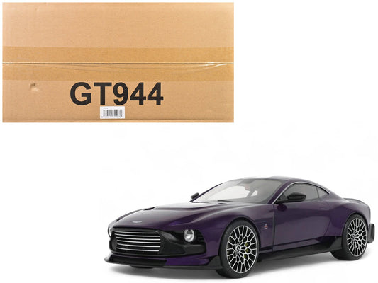 2023 Aston Martin Valour Purple Metallic 1/18 Model Car by GT Spirit free shipping USA - Rapid Vehicles